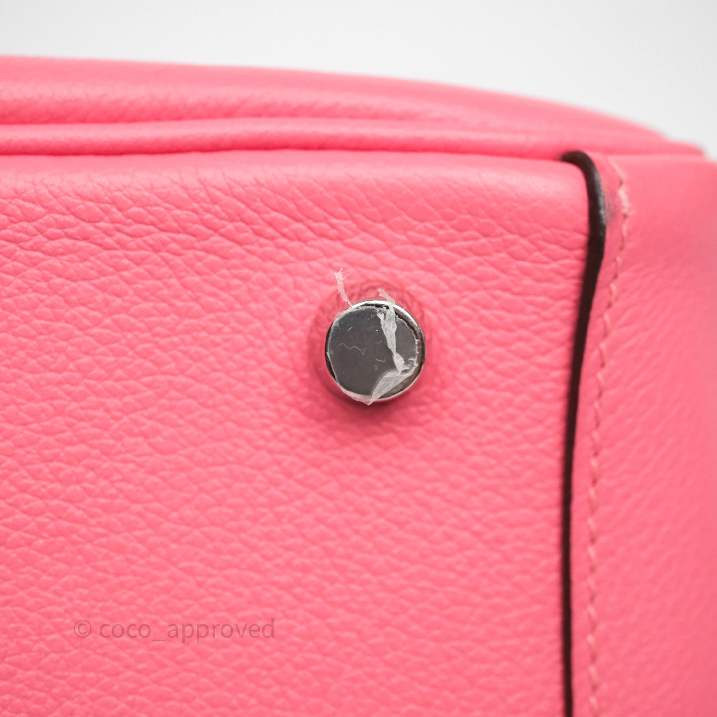 Hermès Lindy 26 Rose Azalée 8W Evercolor Palladium Hardware