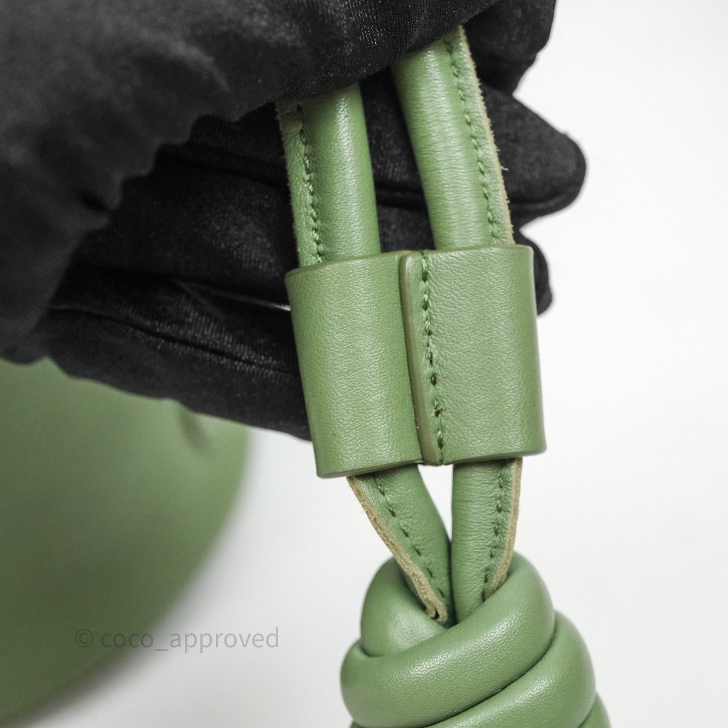 Loewe Sailor Backpack Green Gold Hardware