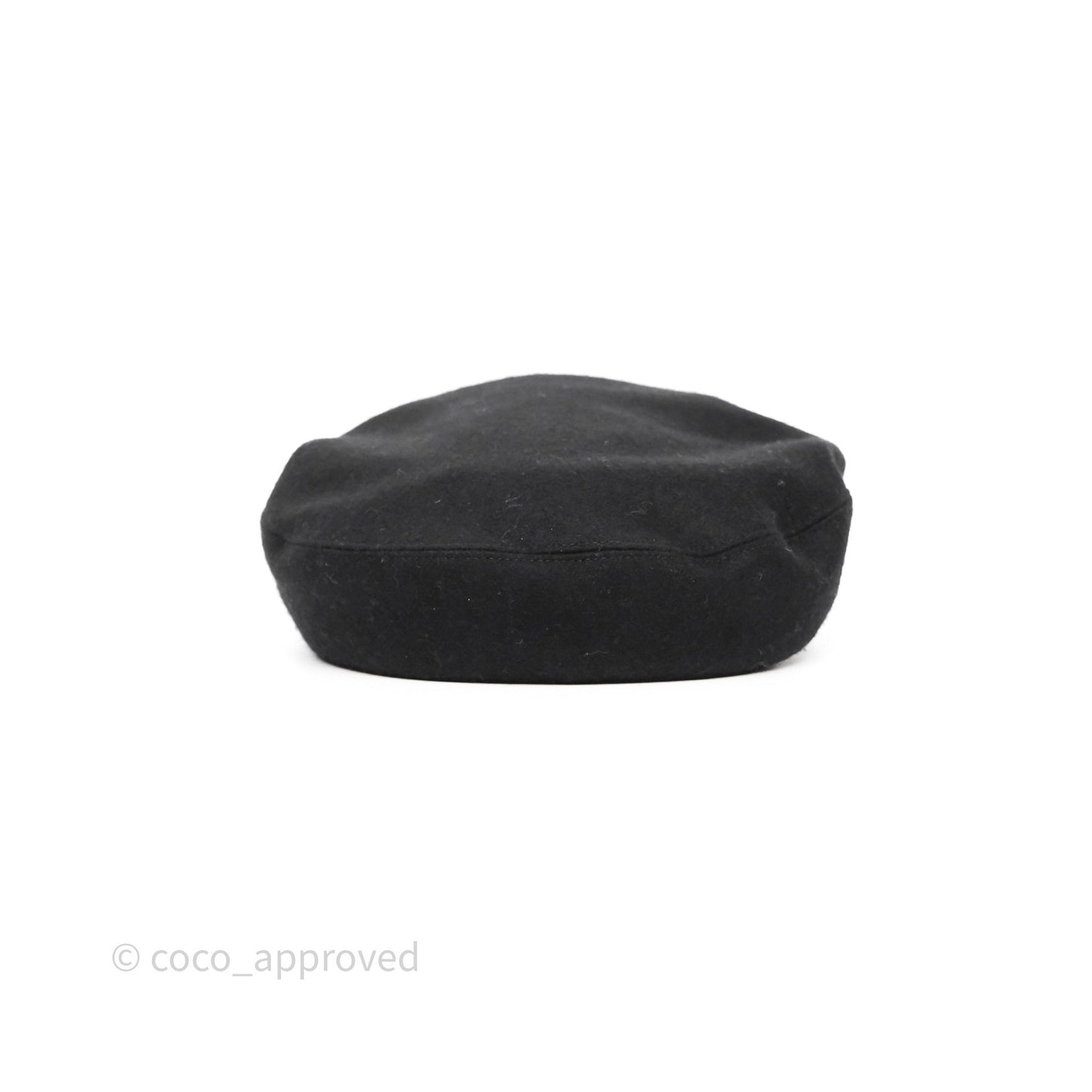 Hermès Dani Cap Black Wool Size 58
