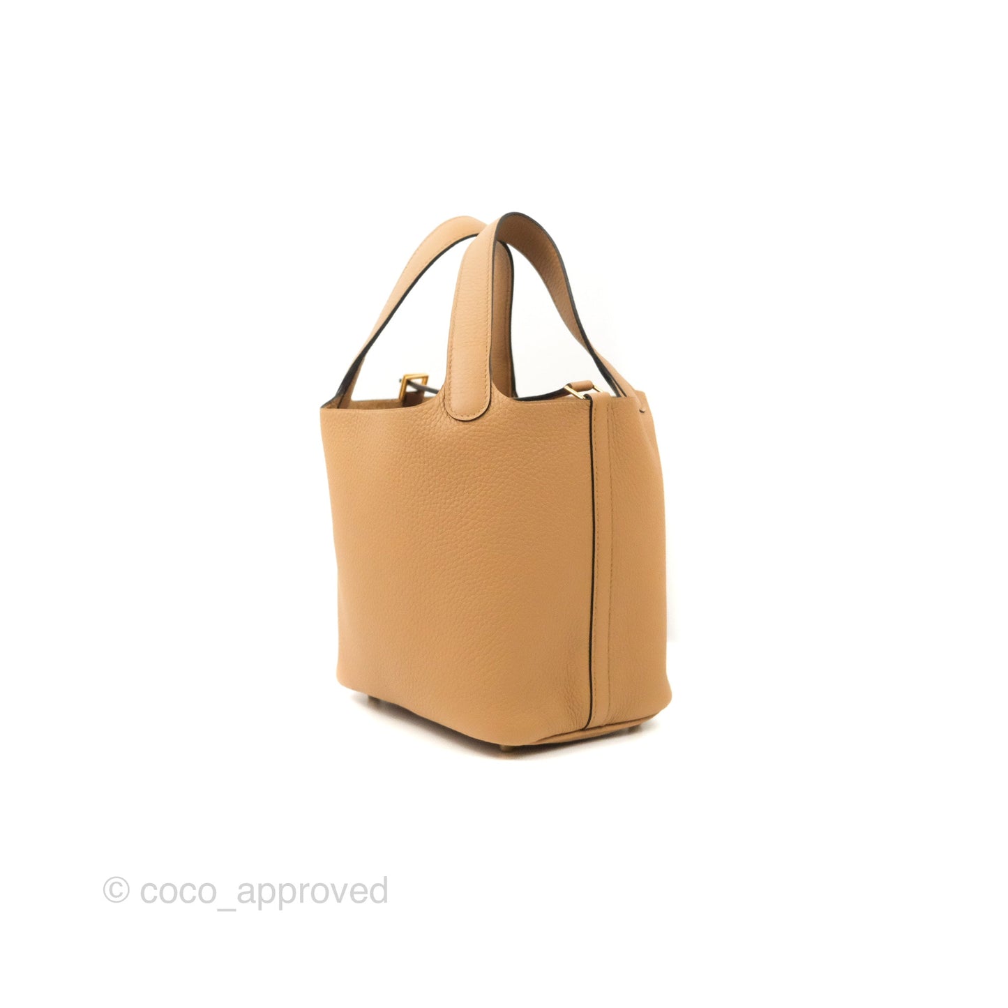 Hermès Picotin Lock 18 Chai 0M Taurillon Clemence Gold Hardware