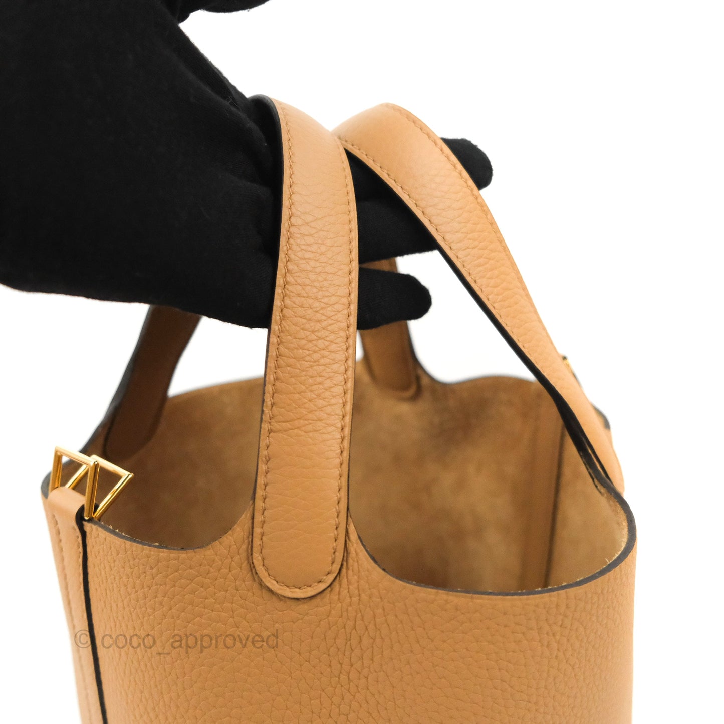 Hermès Picotin Lock 18 Chai 0M Taurillon Clemence Gold Hardware