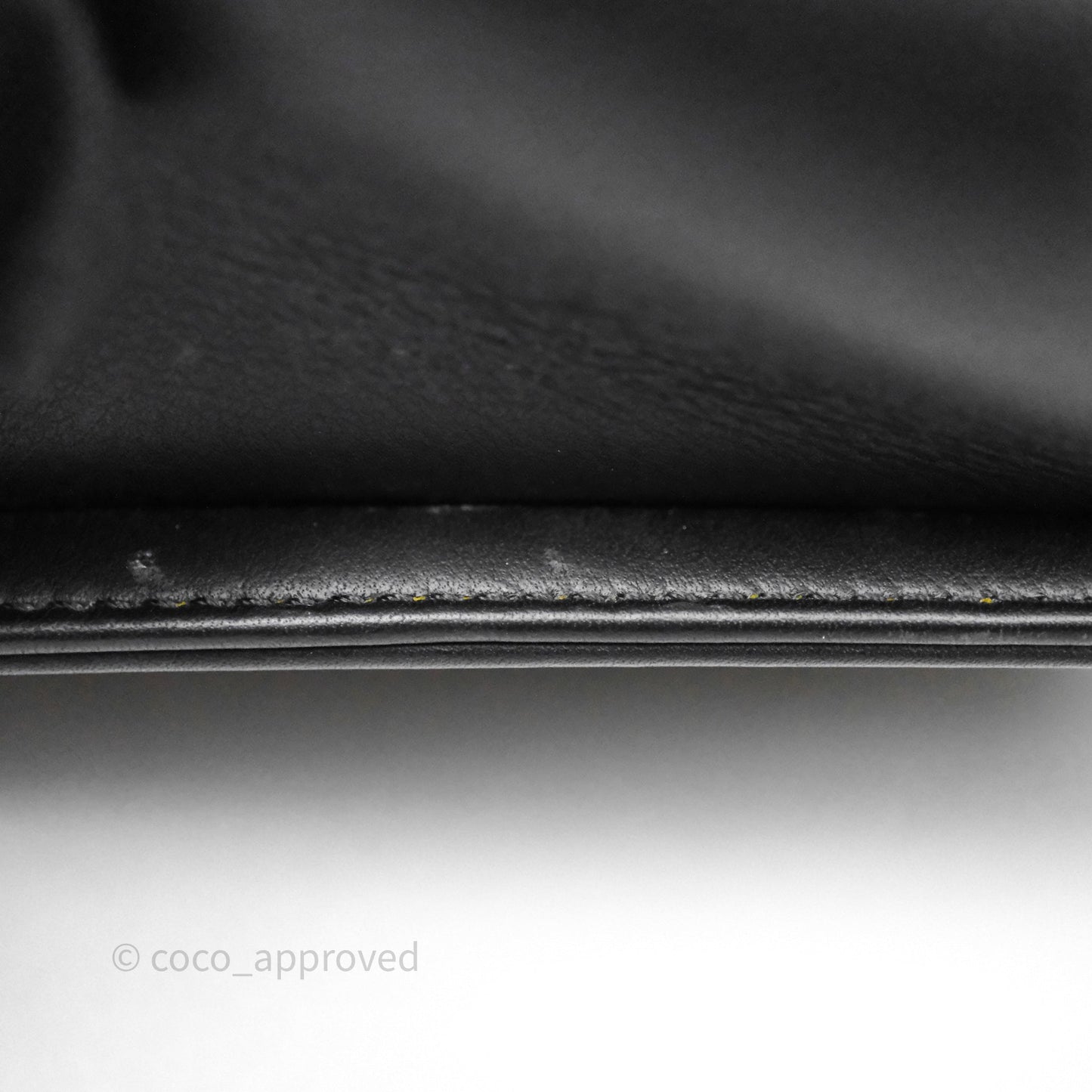 Chanel Medium Boy Quilted Black Calfskin Aged Gold Hardware