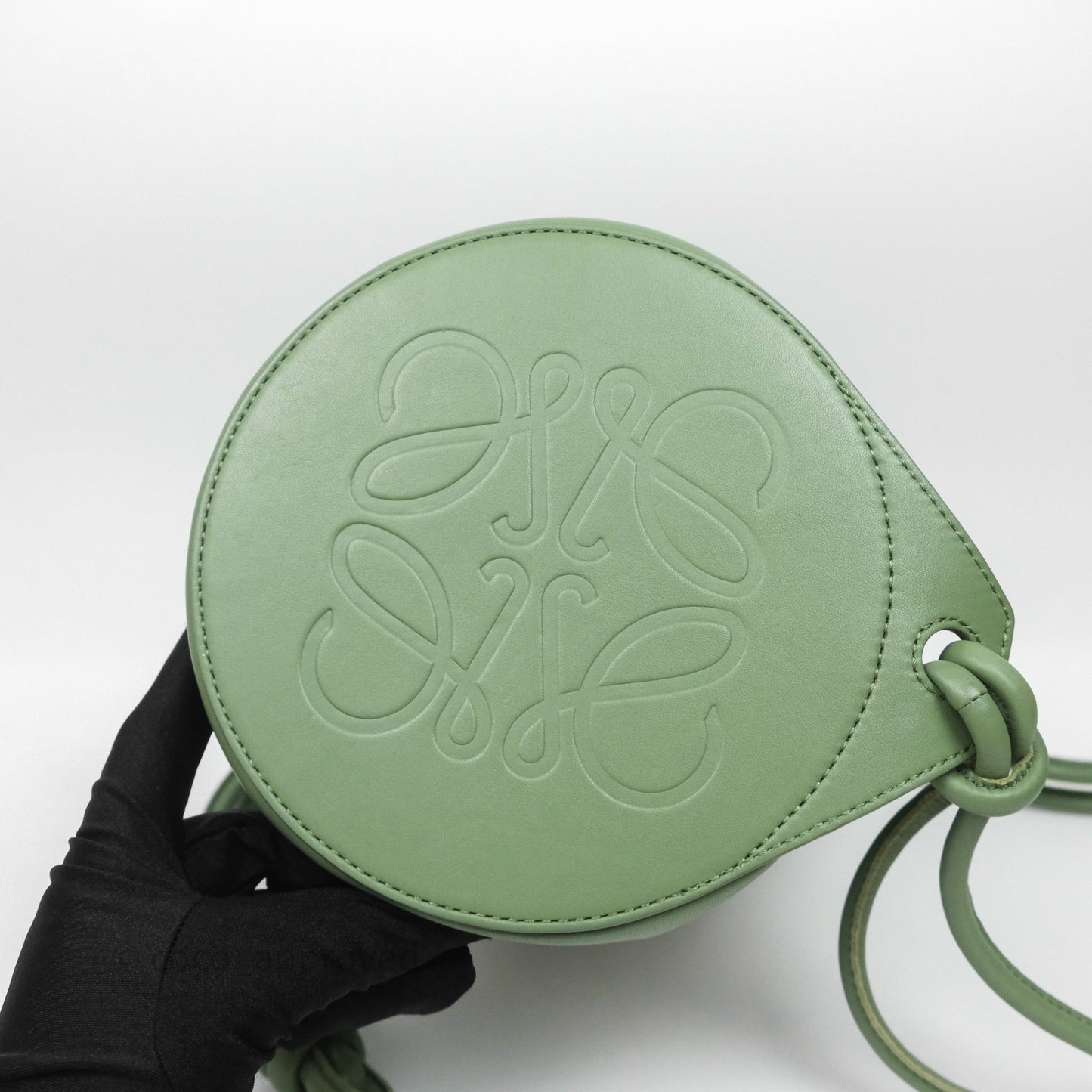 Loewe Sailor Backpack Green Gold Hardware