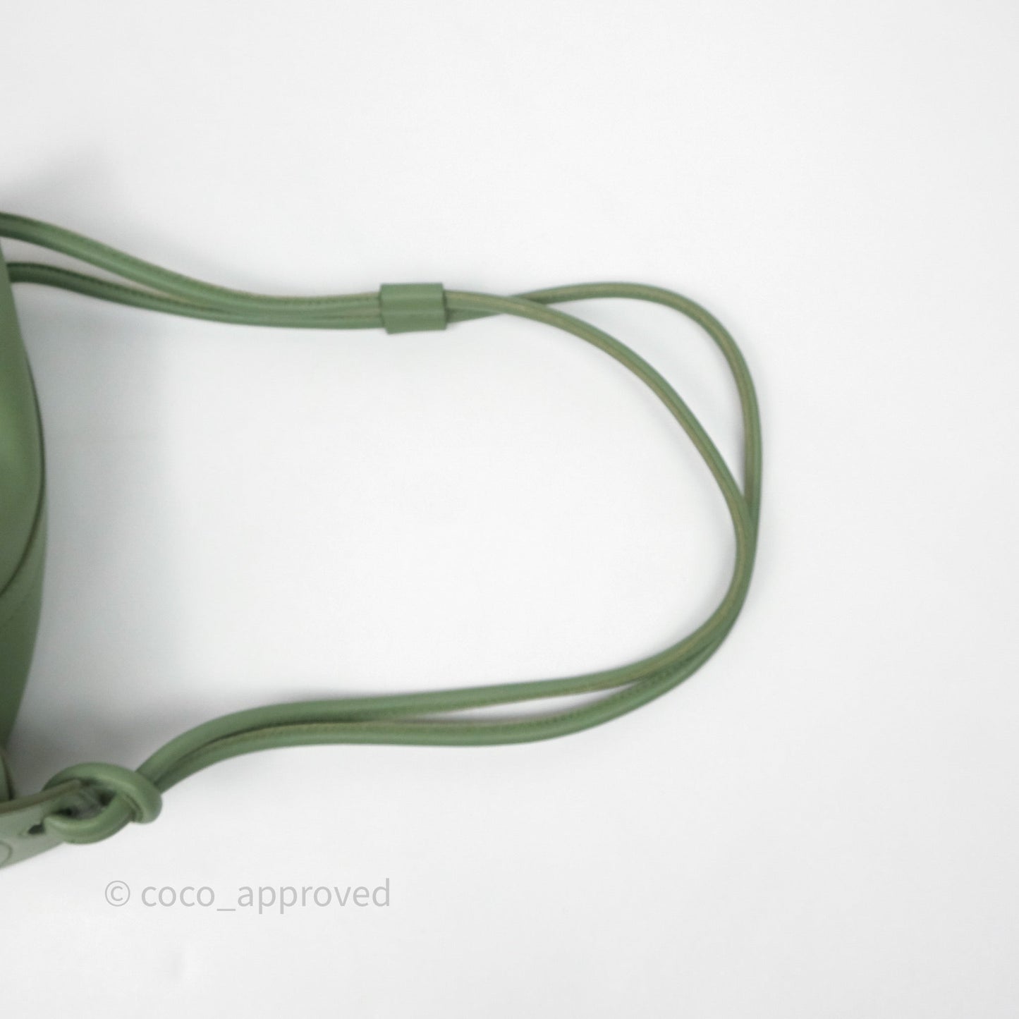 Loewe Sailor Backpack Green Gold Hardware
