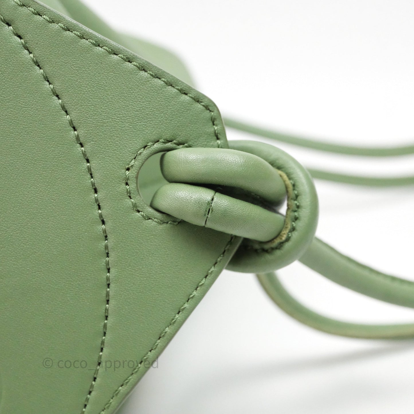 Loewe Sailor Backpack Green Gold Hardware