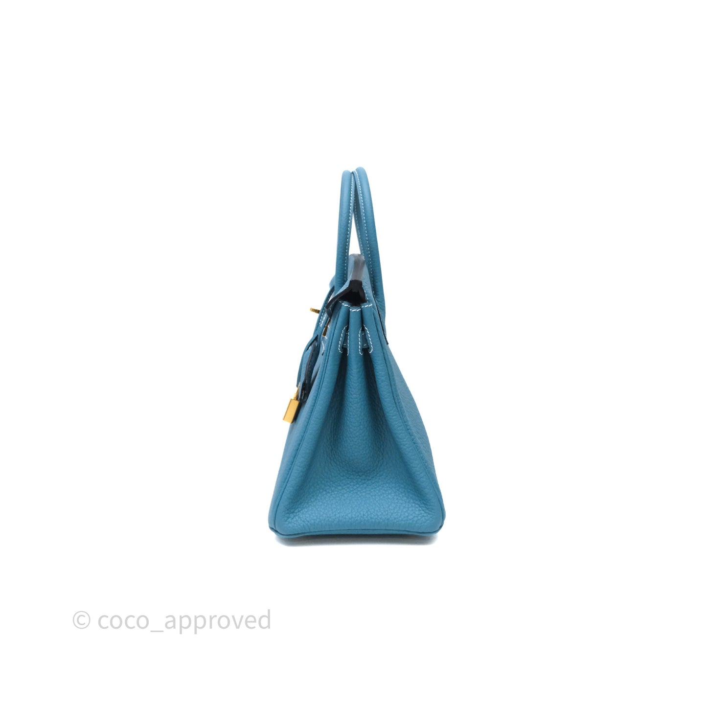 Hermès Birkin 25 Blue Jeans 75 Togo Gold Hardware
