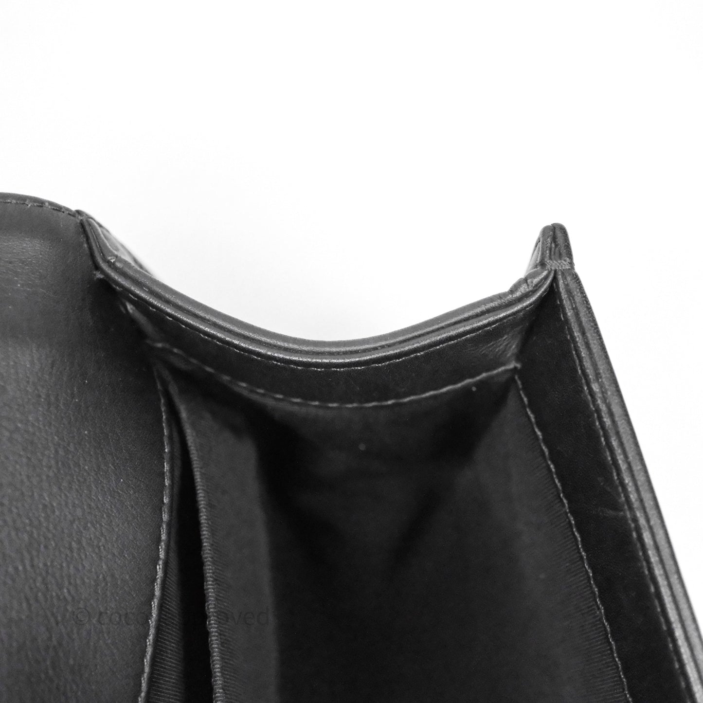 Chanel Medium Boy Quilted Black Calfskin Aged Gold Hardware