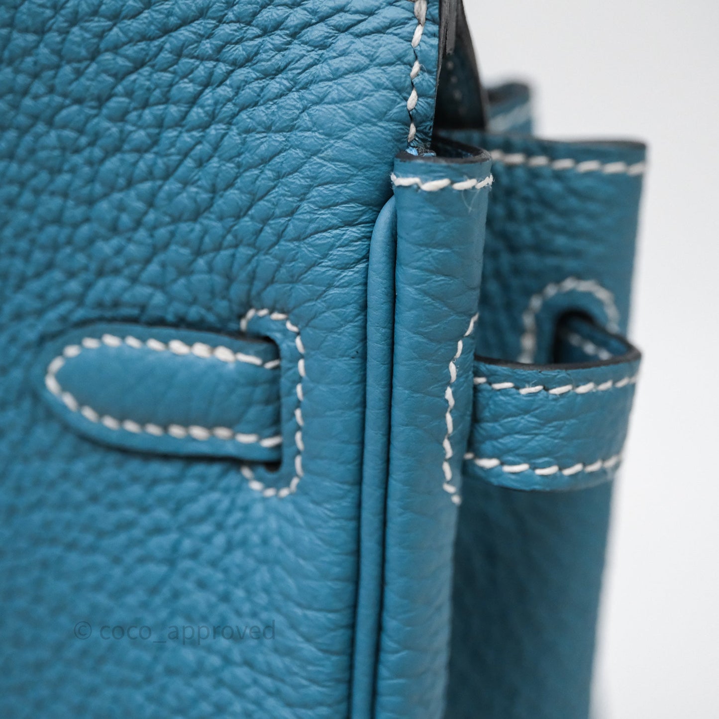 Hermès Birkin 25 Blue Jeans 75 Togo Gold Hardware