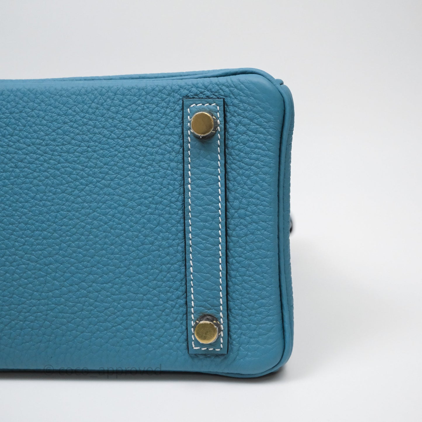 Hermès Birkin 25 Blue Jeans 75 Togo Gold Hardware