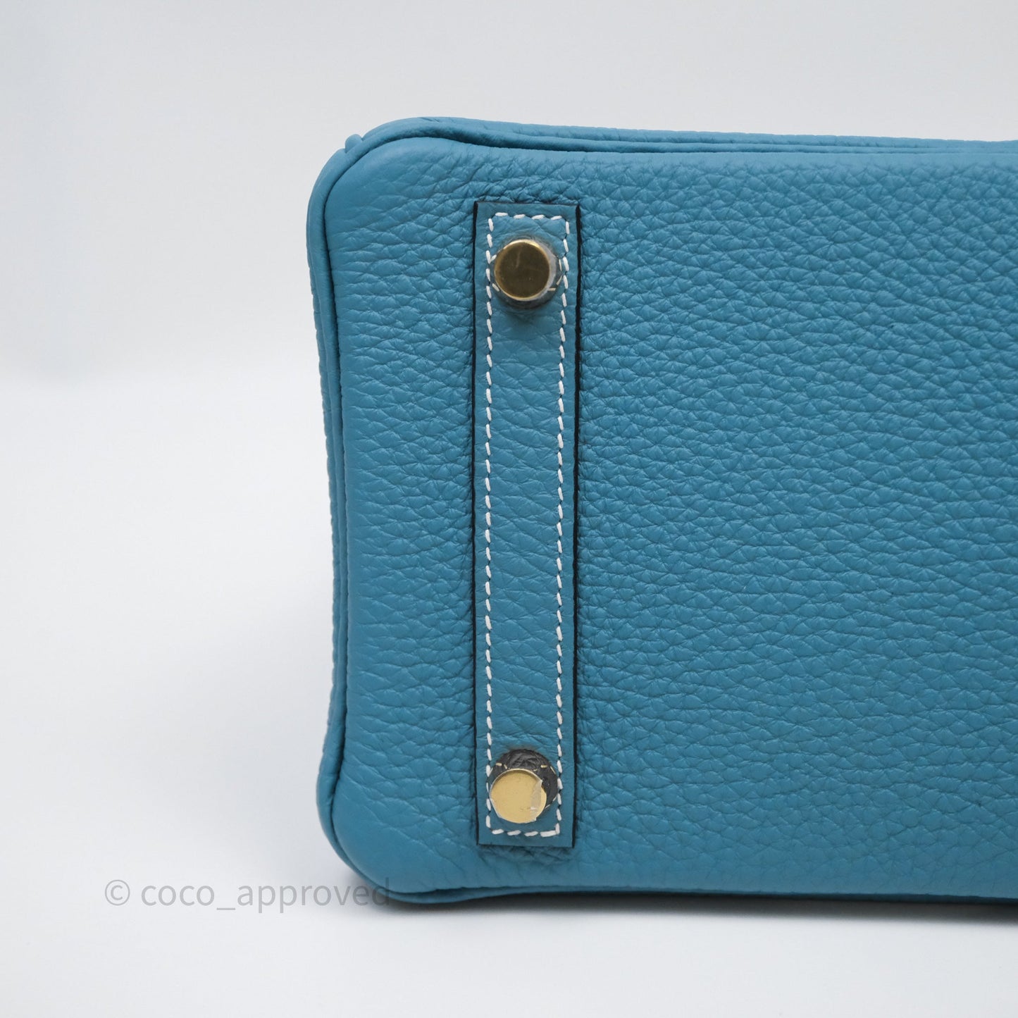 Hermès Birkin 25 Blue Jeans 75 Togo Gold Hardware