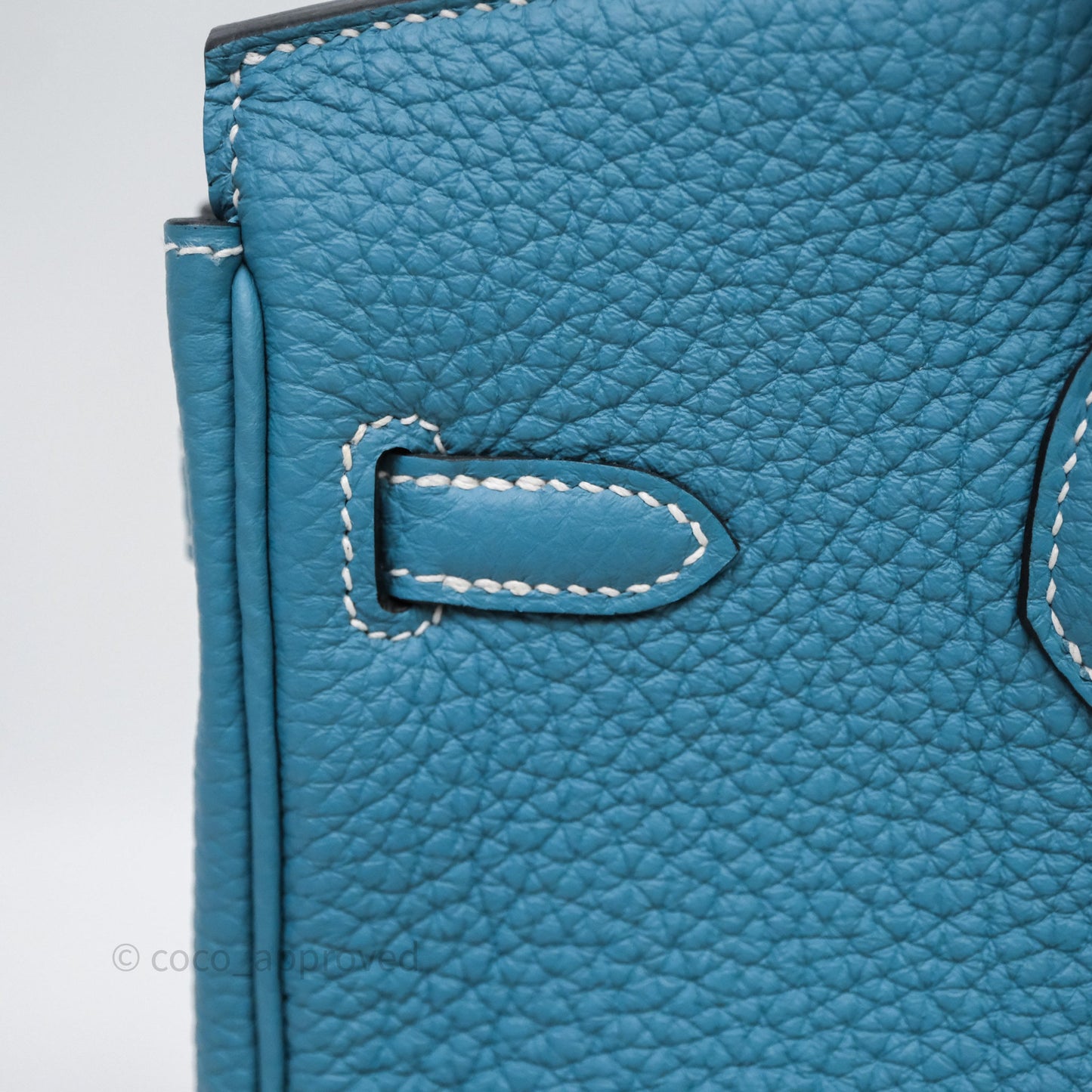 Hermès Birkin 25 Blue Jeans 75 Togo Gold Hardware