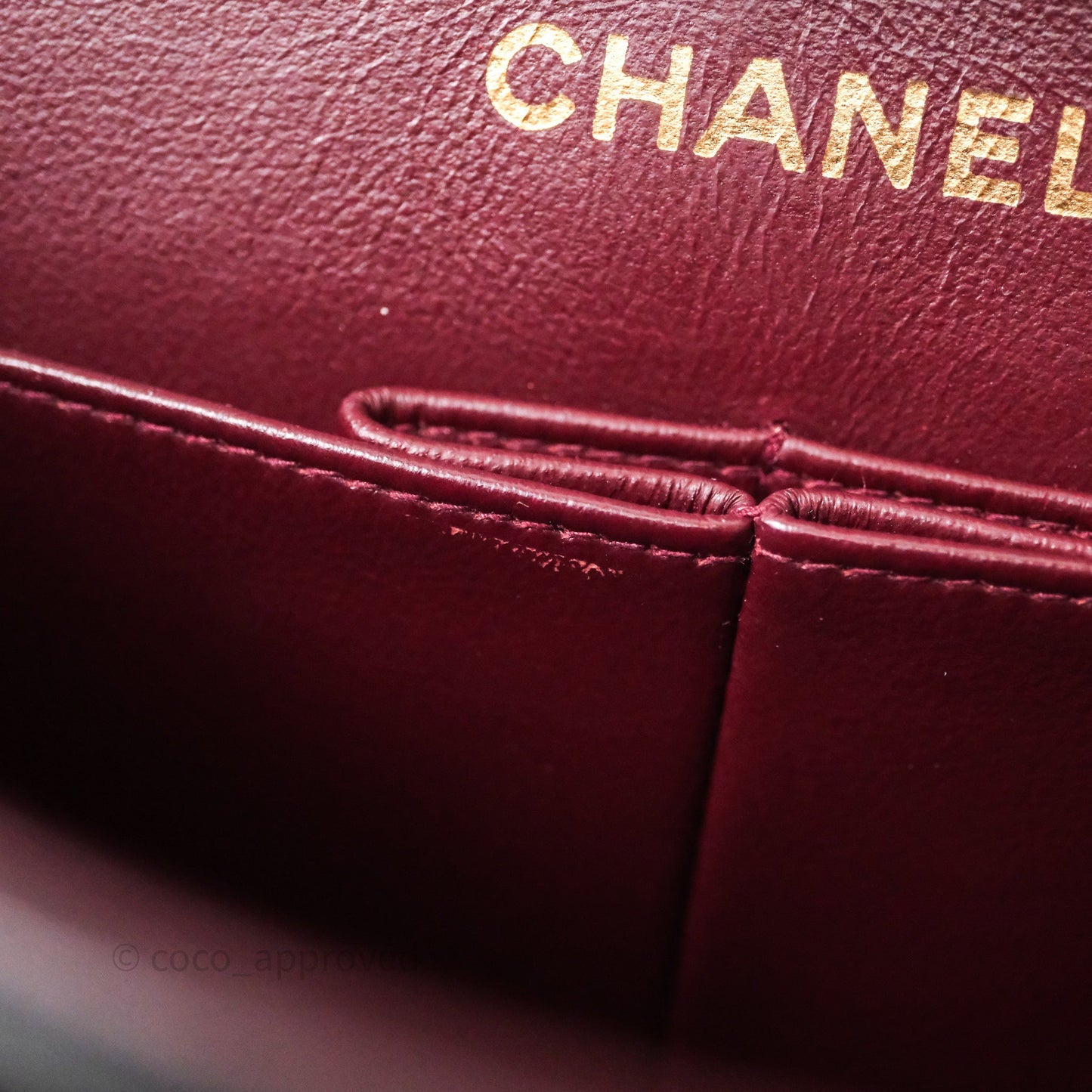 Chanel Vintage Lambskin Small Double Flap Bag Black Gold Hardware