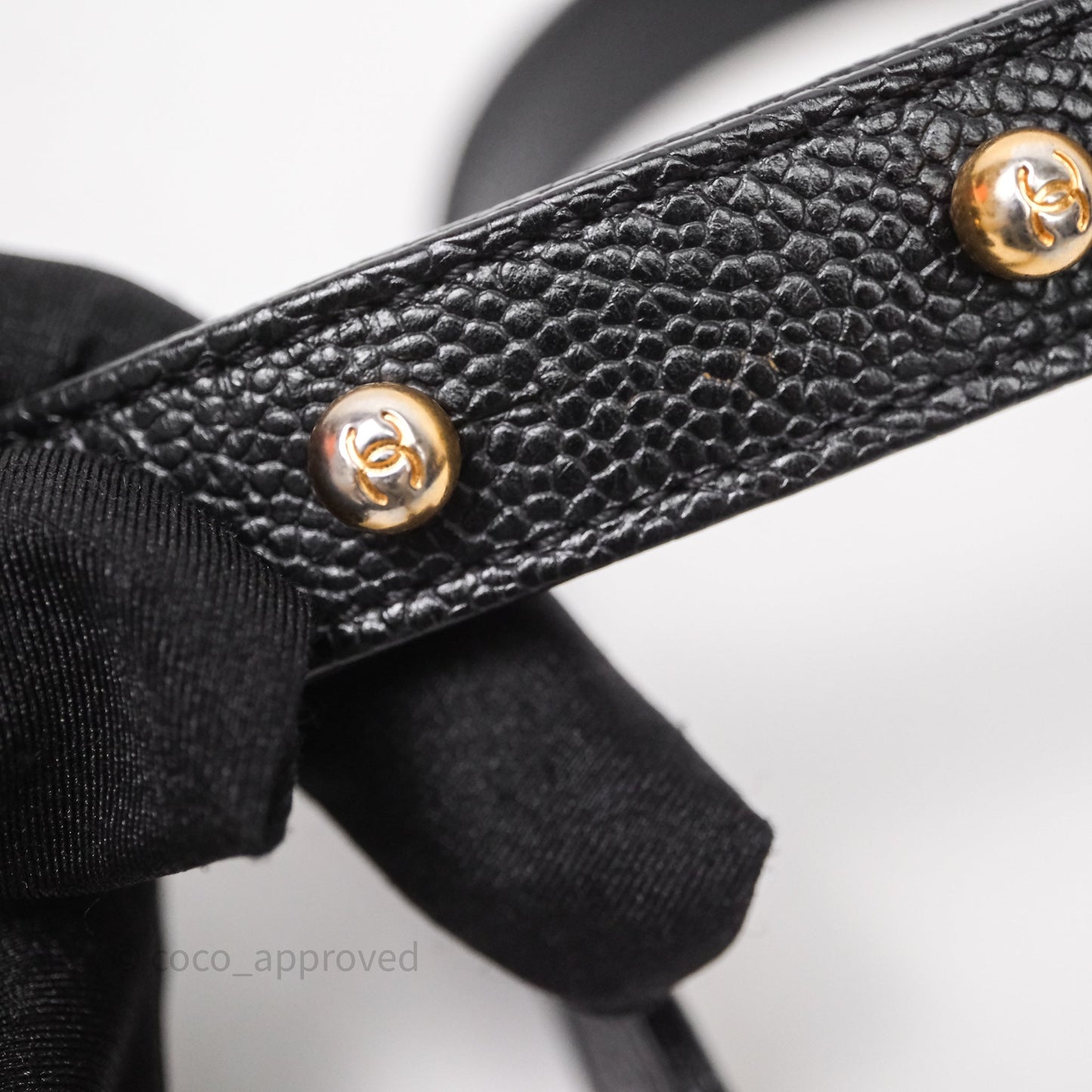 Chanel Small Boy Black Caviar Gold Hardware