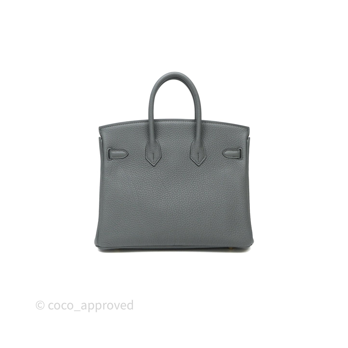 Hermès Birkin 25 Vert Amande 63 Togo Gold Hardware