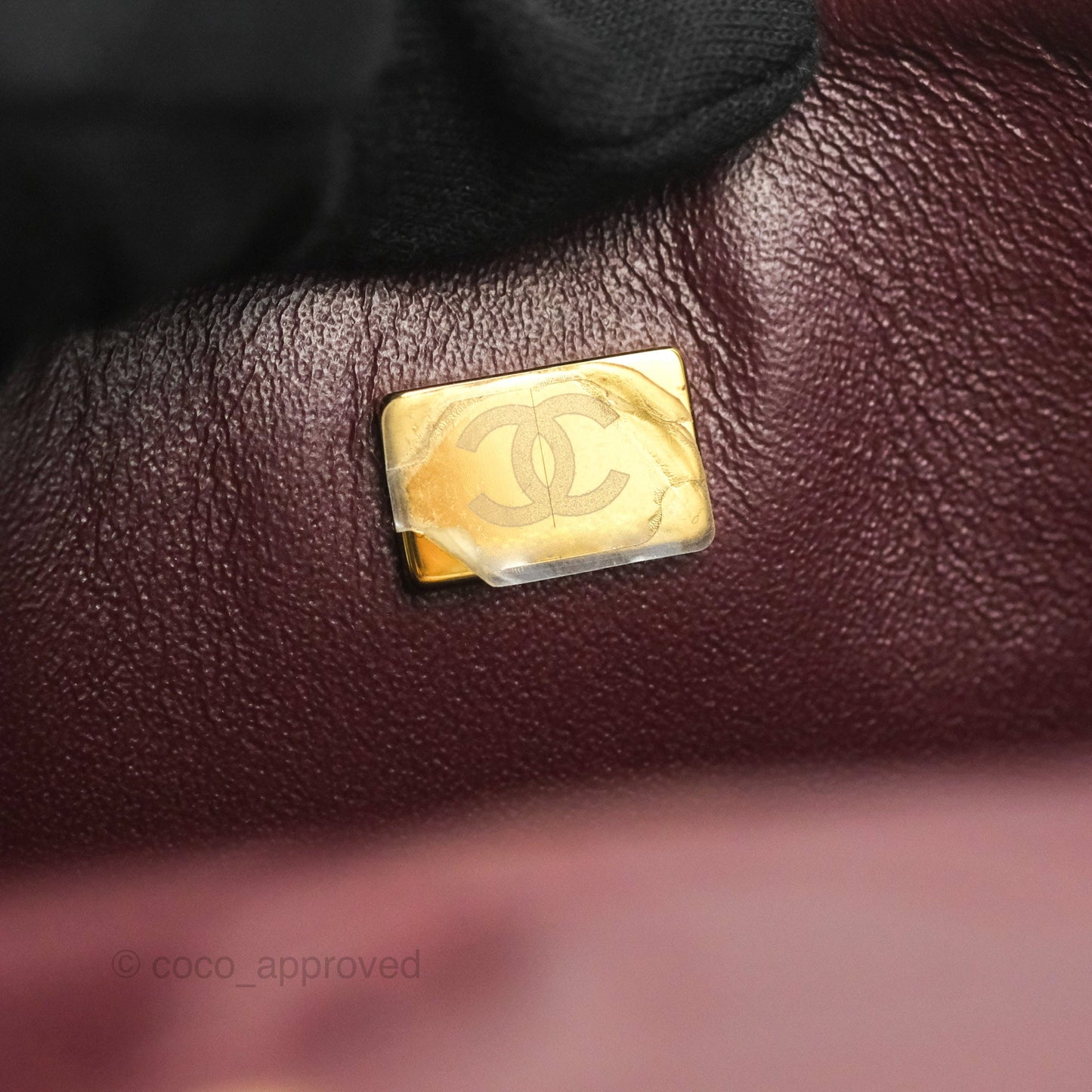 Chanel Classic M/L Medium Flap Quilted Black Caviar Gold Hardware