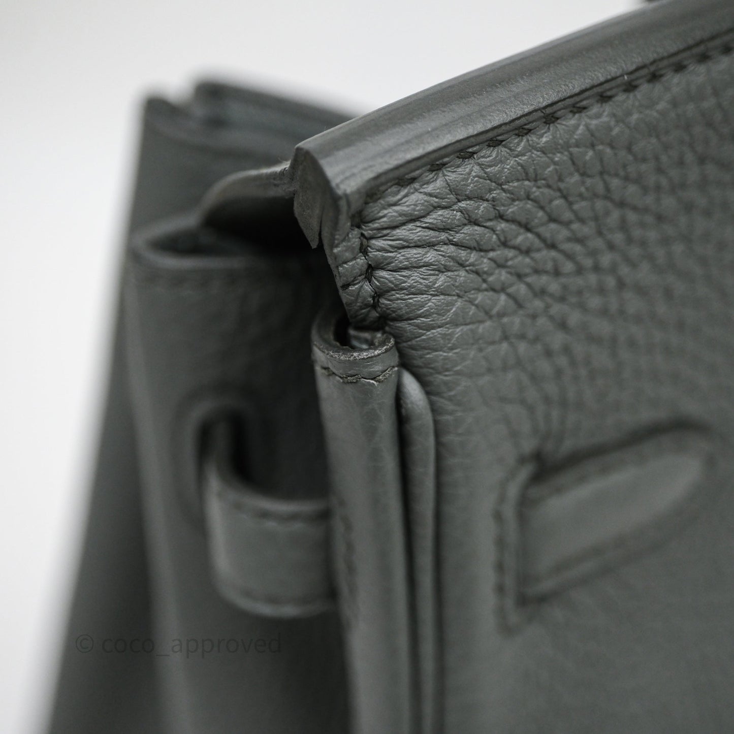 Hermès Birkin 25 Vert Amande 63 Togo Gold Hardware