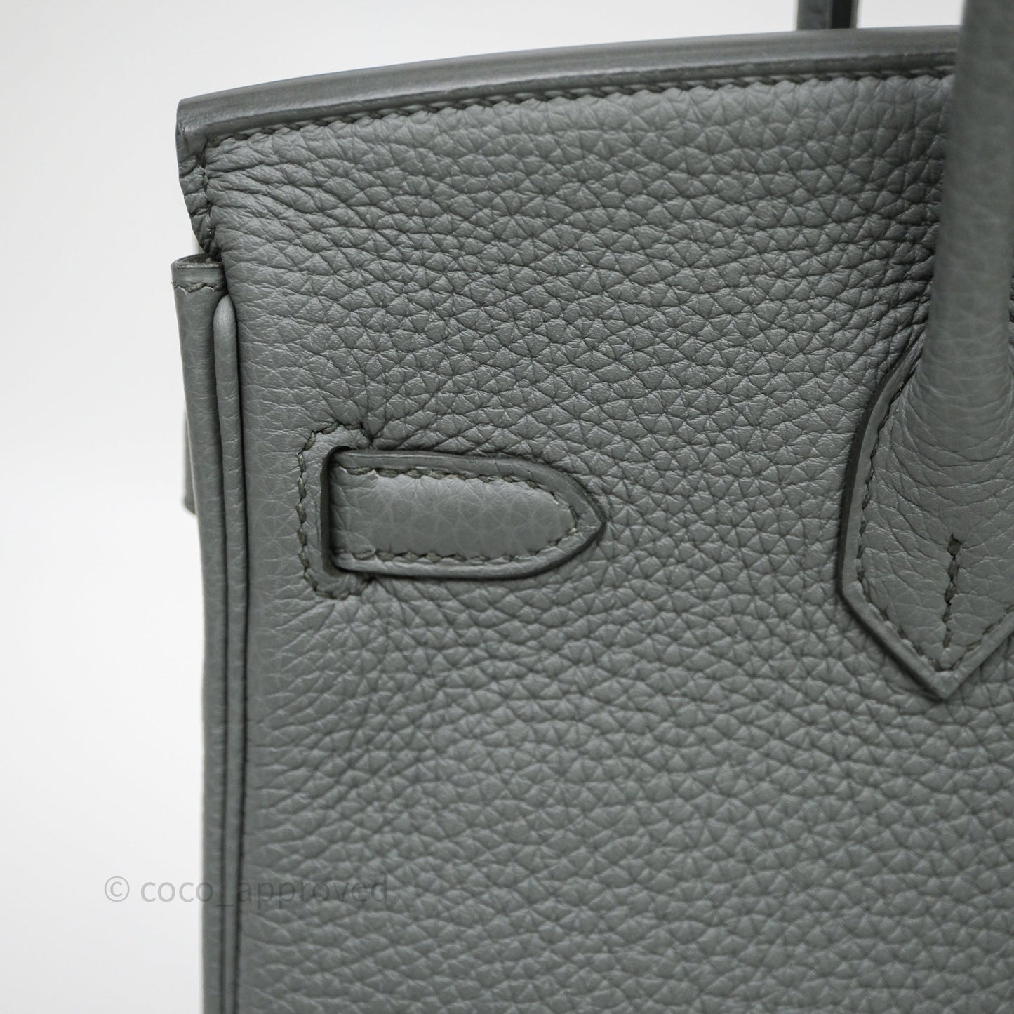 Hermès Birkin 25 Vert Amande 63 Togo Gold Hardware