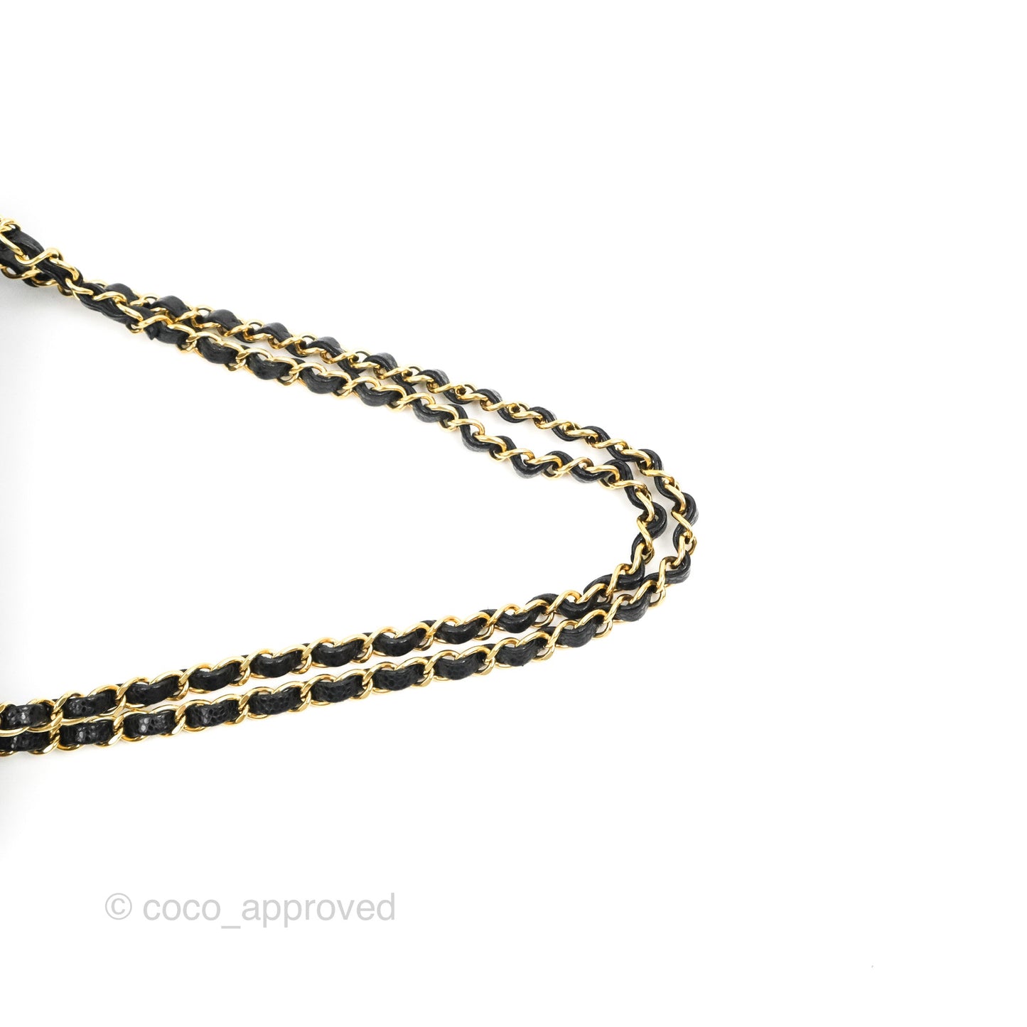 Chanel Classic M/L Medium Flap Quilted Black Caviar Gold Hardware