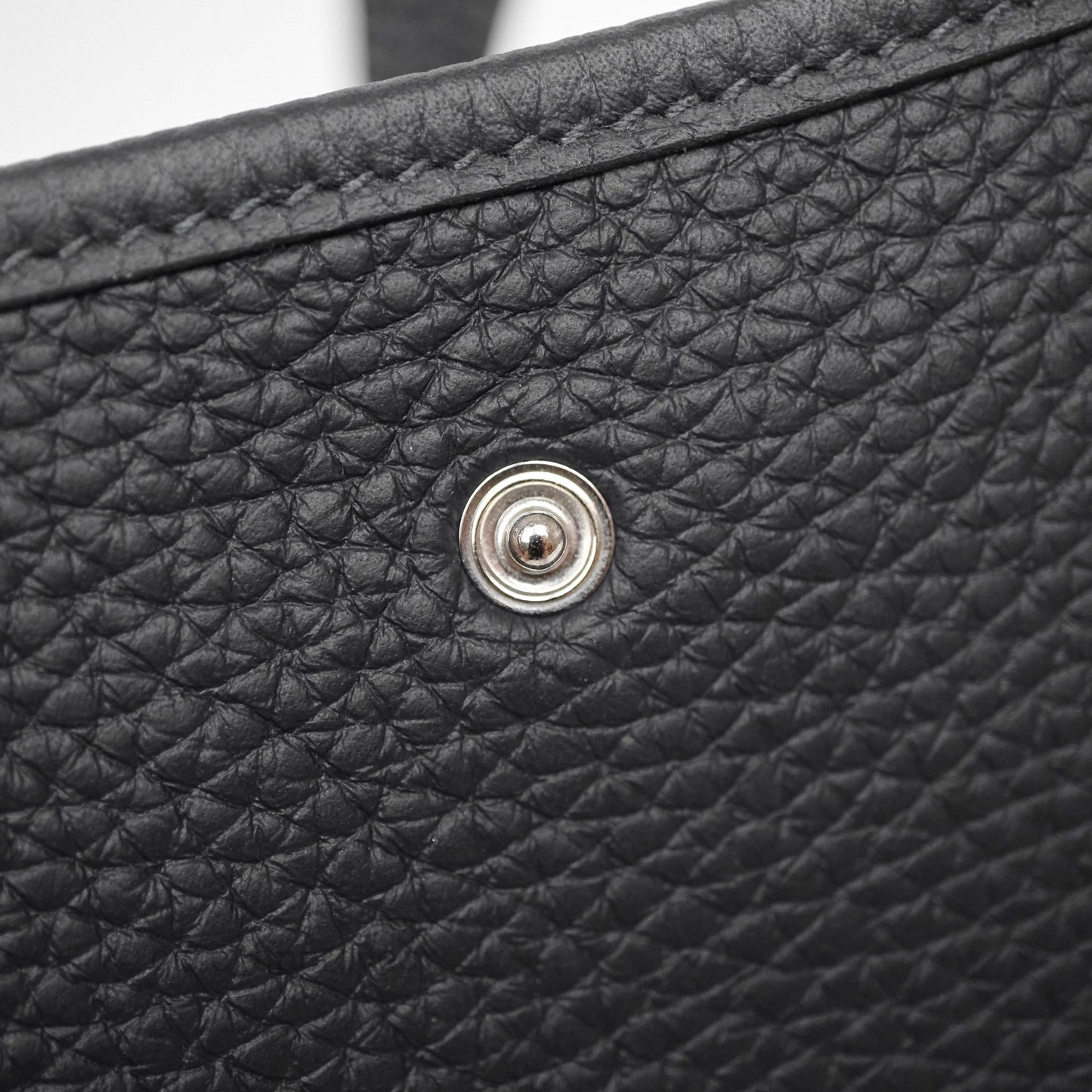 Hermès Mini Evelyne 16 Caban 3Y Clemence Palladium Hardware