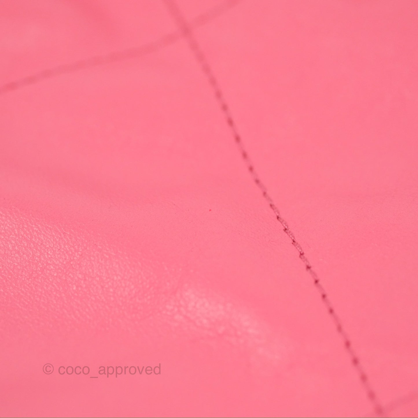 Chanel 22 Small Pink Shiny Calfskin Aged Gold Hardware