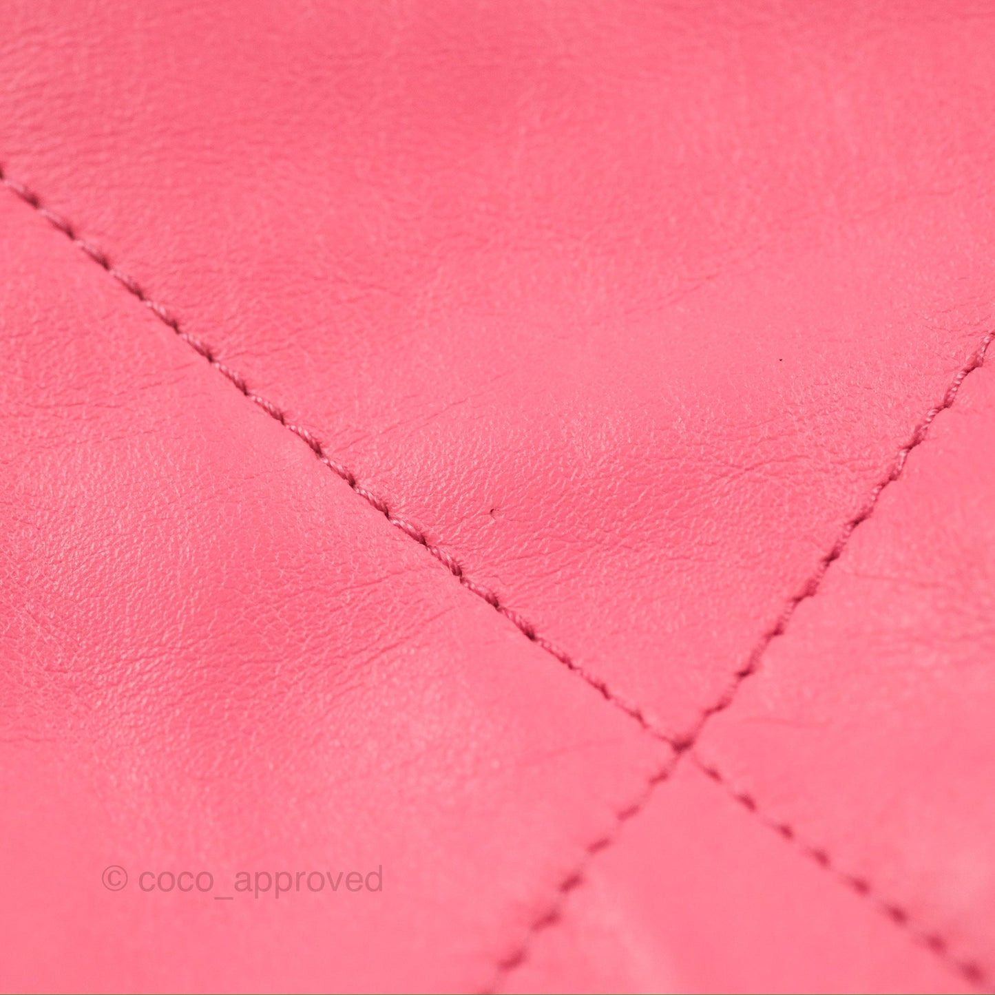 Chanel 22 Small Pink Shiny Calfskin Aged Gold Hardware