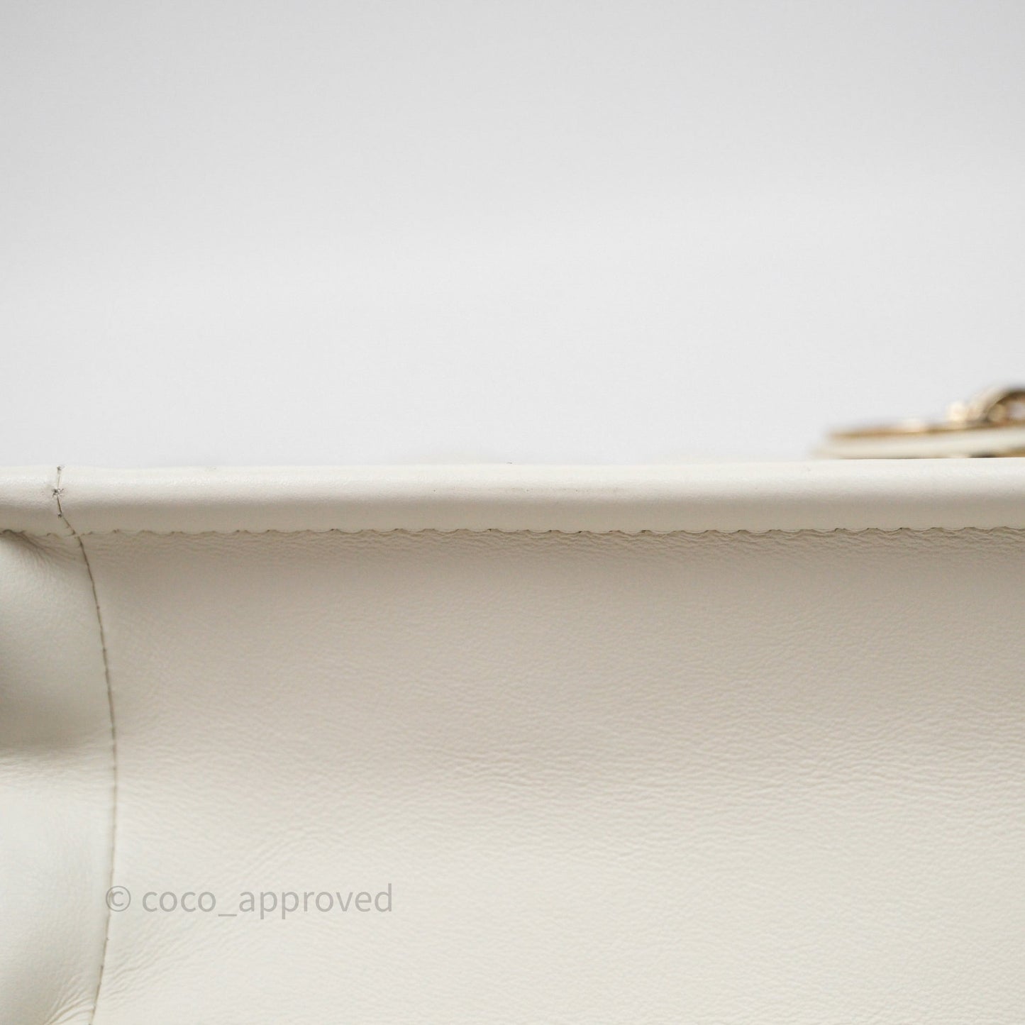 Christian Dior Mini Dior Book Tote Latte Macrocannage Calfskin Gold Hardware
