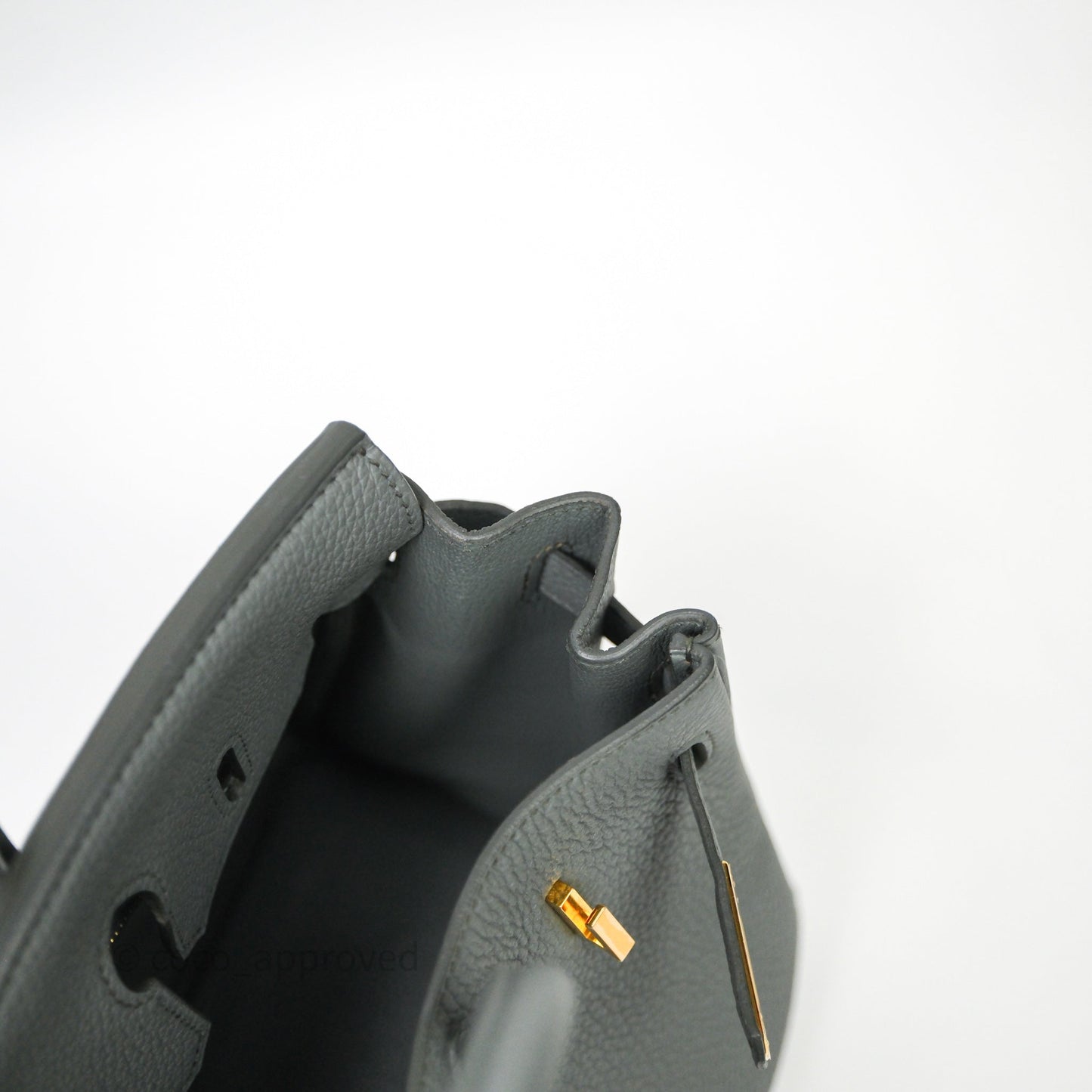 Hermès Birkin 25 Vert Amande 63 Togo Gold Hardware