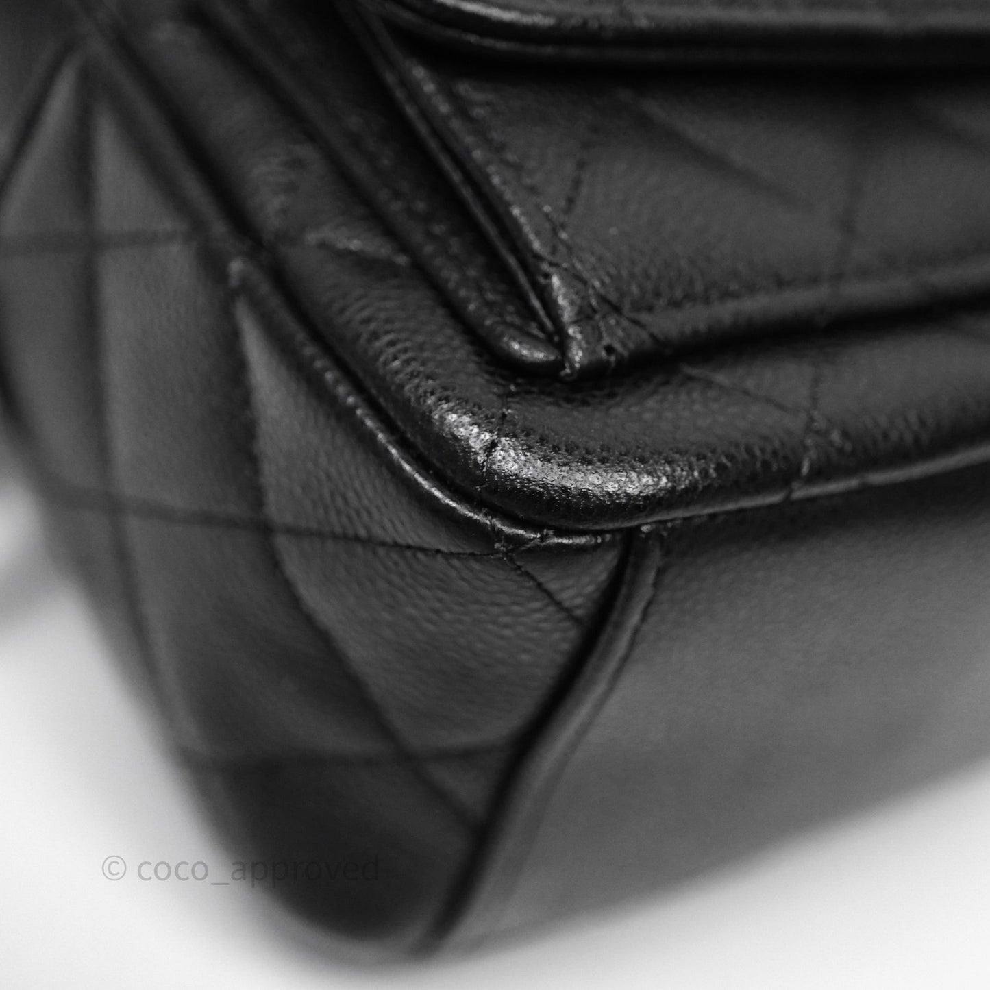 Chanel Classic Mini Backpack Black Caviar Gold Hardware