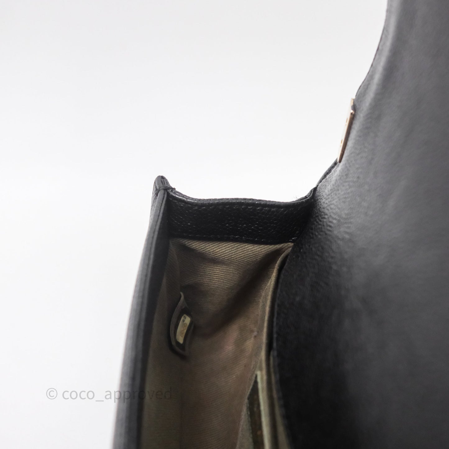 Chanel Small Boy Black Caviar Gold Hardware