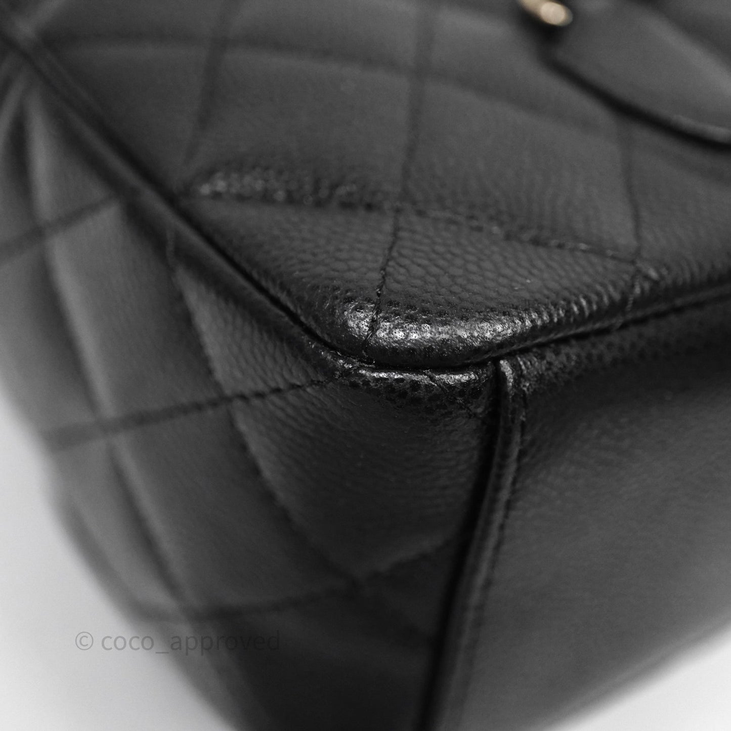 Chanel Classic Mini Backpack Black Caviar Gold Hardware