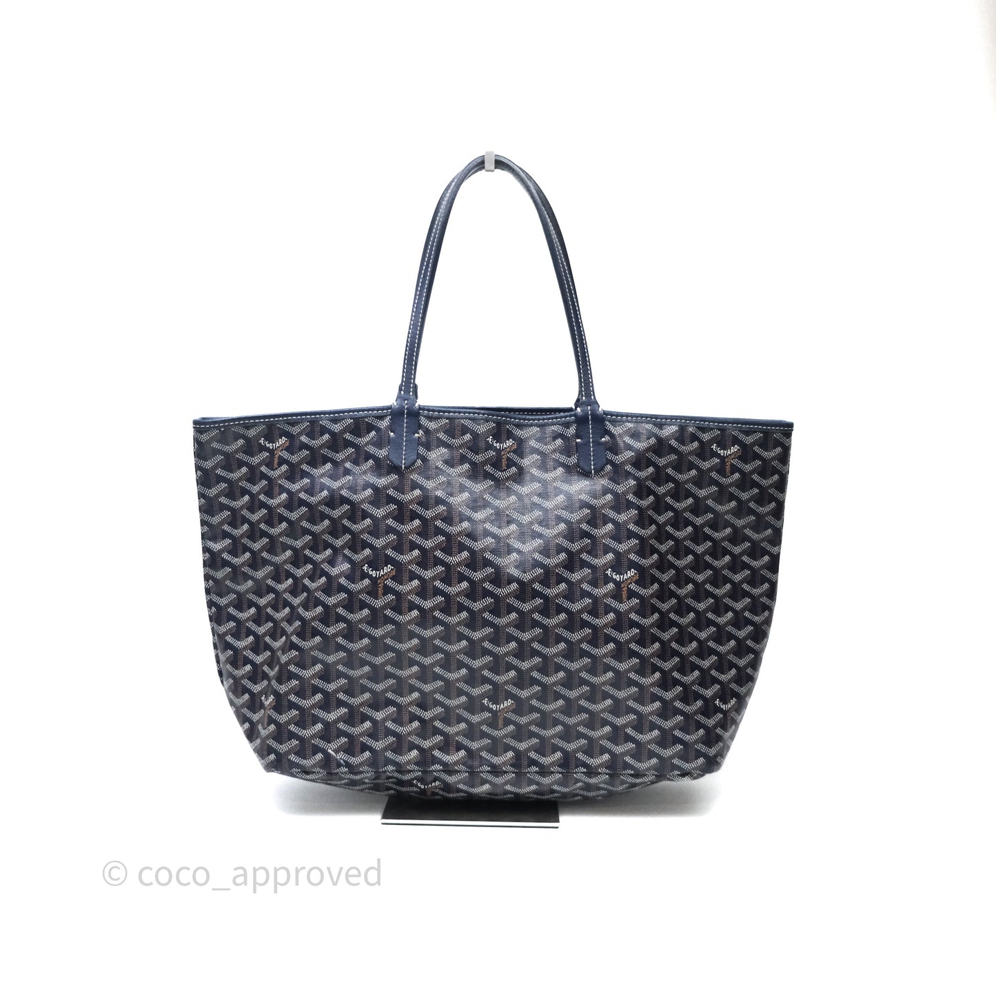 Goyard St Louis Tote PM Navy