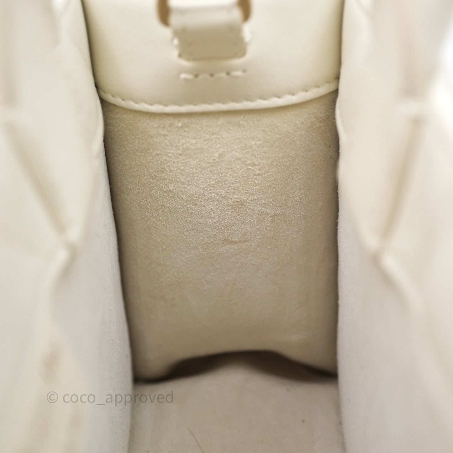 Christian Dior Mini Dior Book Tote Latte Macrocannage Calfskin Gold Hardware