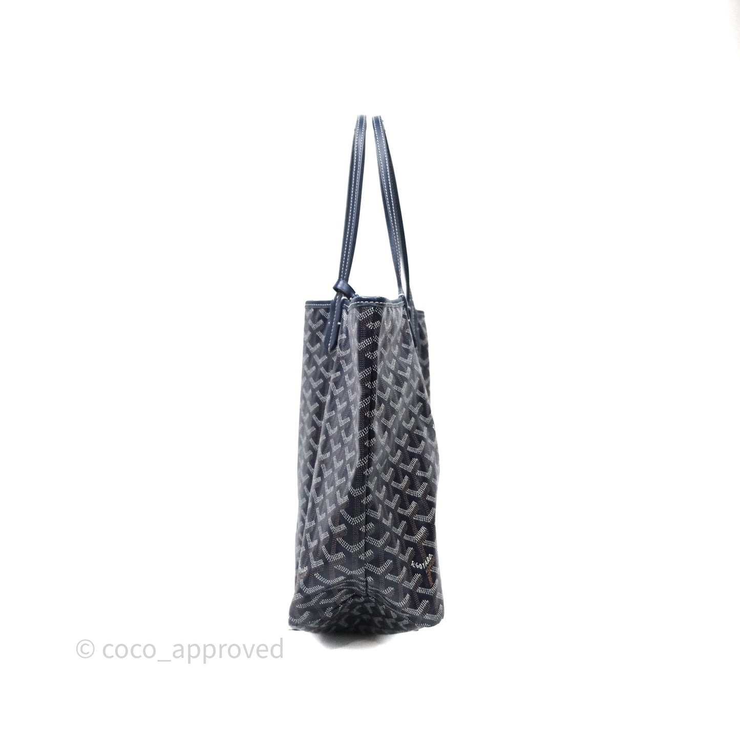 Goyard St Louis Tote PM Navy