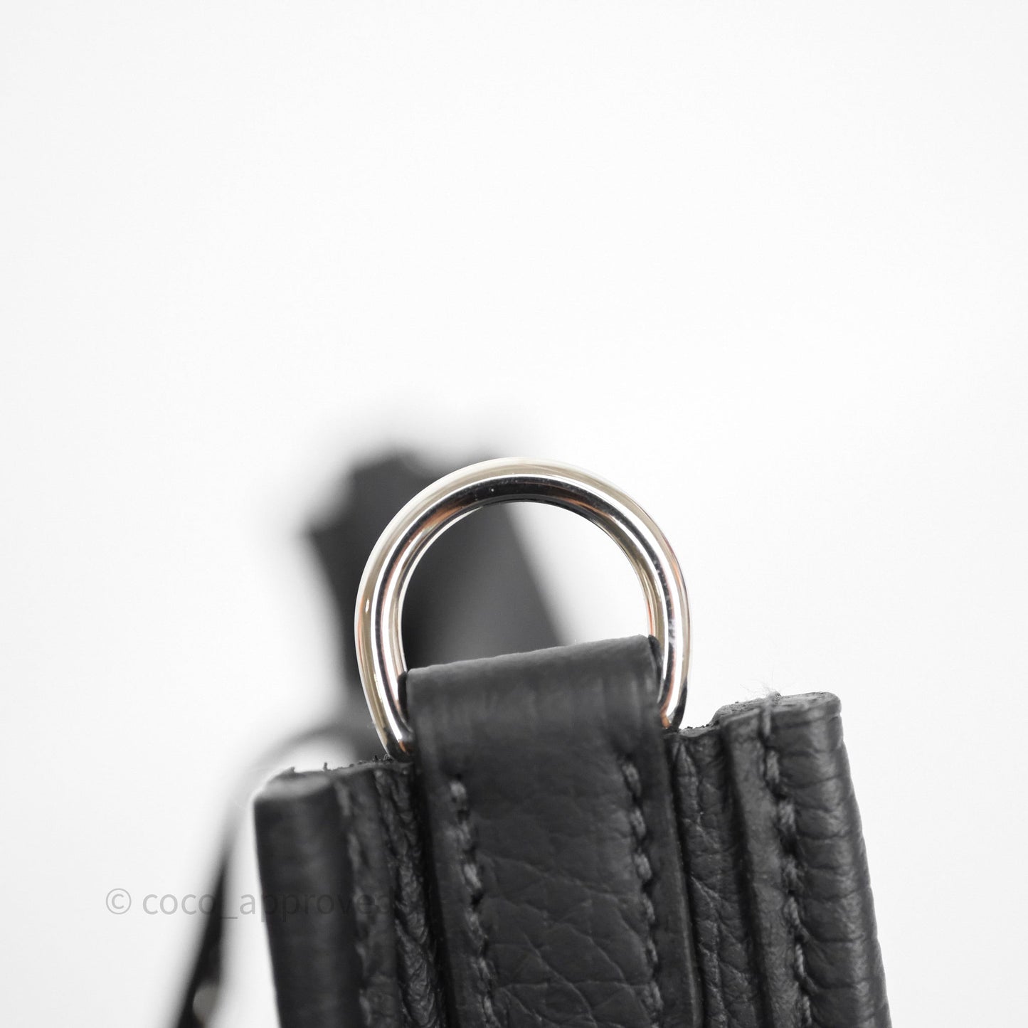 Hermès Mini Evelyne 16 Caban 3Y Clemence Palladium Hardware