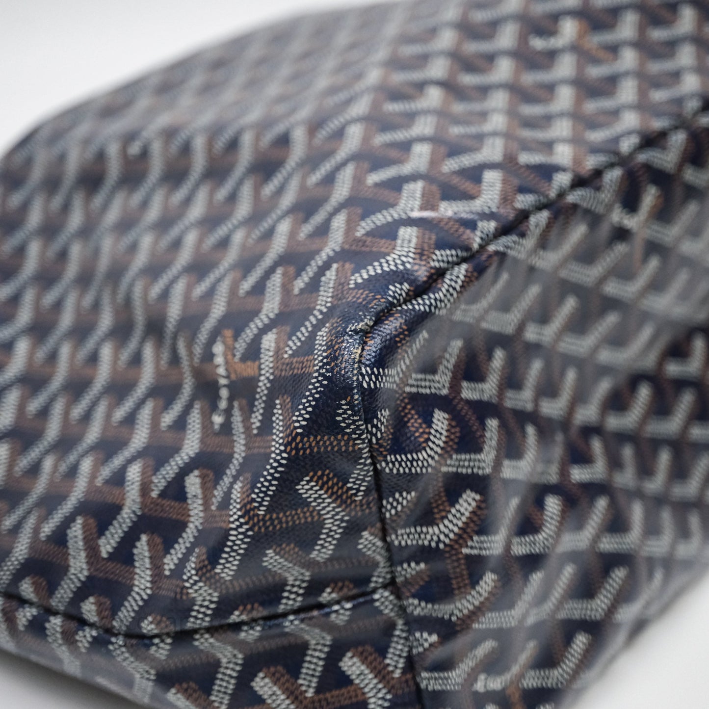 Goyard St Louis Tote PM Navy