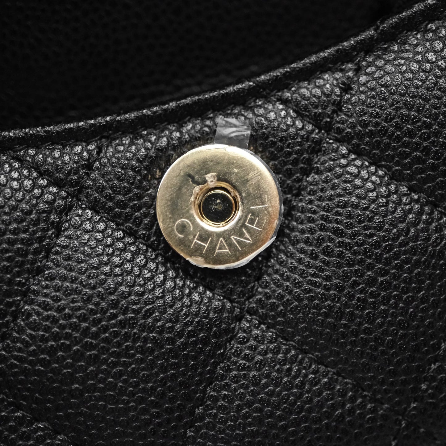 Chanel Classic Mini Backpack Black Caviar Gold Hardware