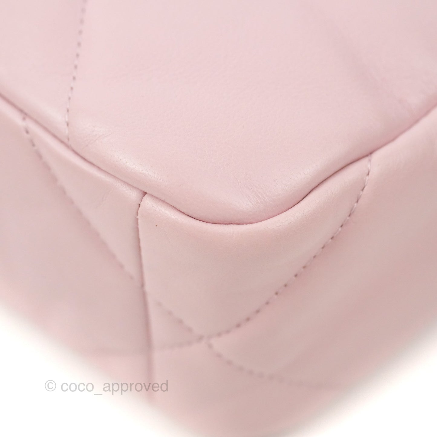 Chanel 19 Small Rose Clair Lambskin Mixed Hardware 21S
