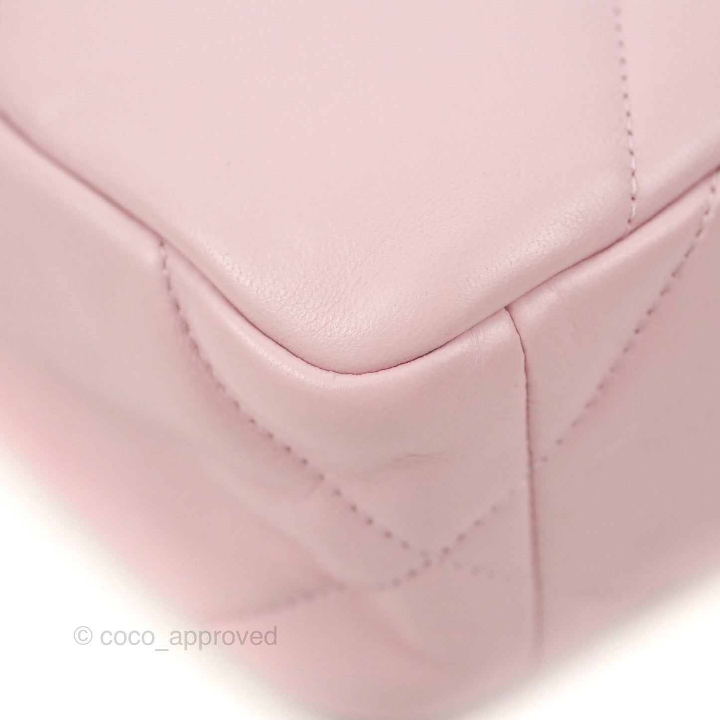 Chanel 19 Small Rose Clair Lambskin Mixed Hardware 21S