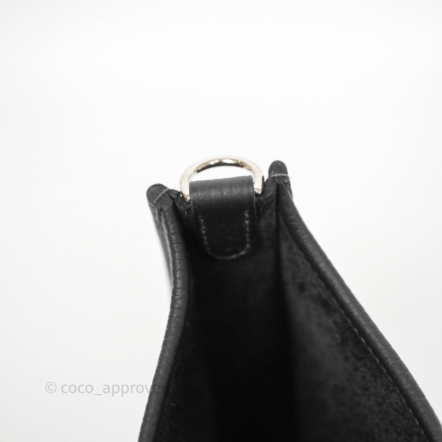 Hermès Mini Evelyne 16 Caban 3Y Clemence Palladium Hardware