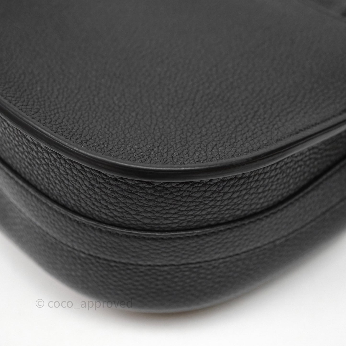 Christian Dior Large Bobby Flap Black Grained Calfskin