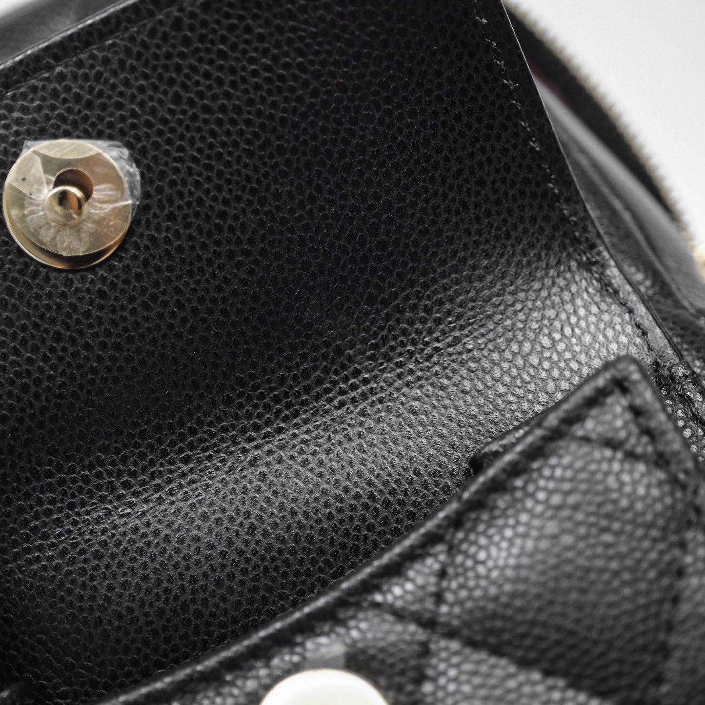 Chanel Classic Mini Backpack Black Caviar Gold Hardware
