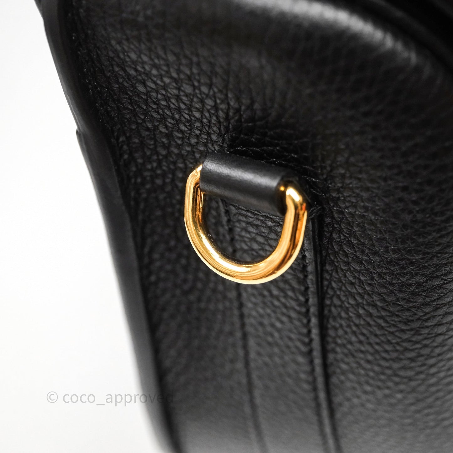 Christian Dior Large Bobby Flap Black Grained Calfskin