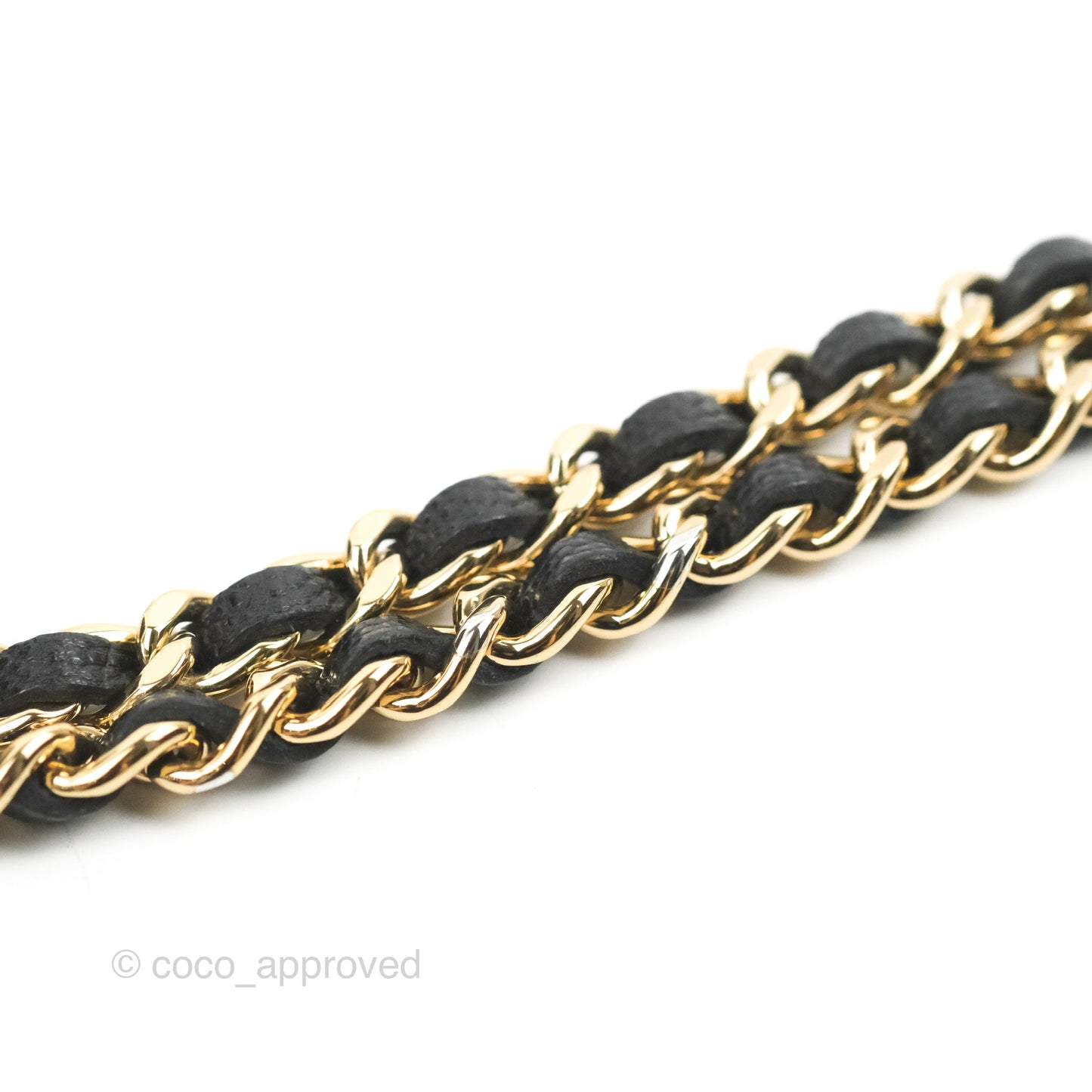 Chanel Mini Vanity With Chain Black Caviar Gold Hardware