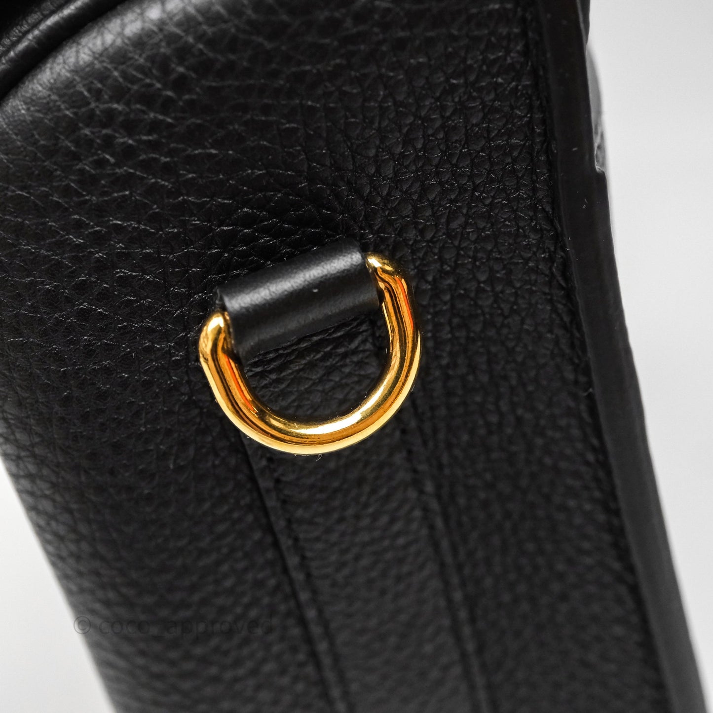 Christian Dior Large Bobby Flap Black Grained Calfskin