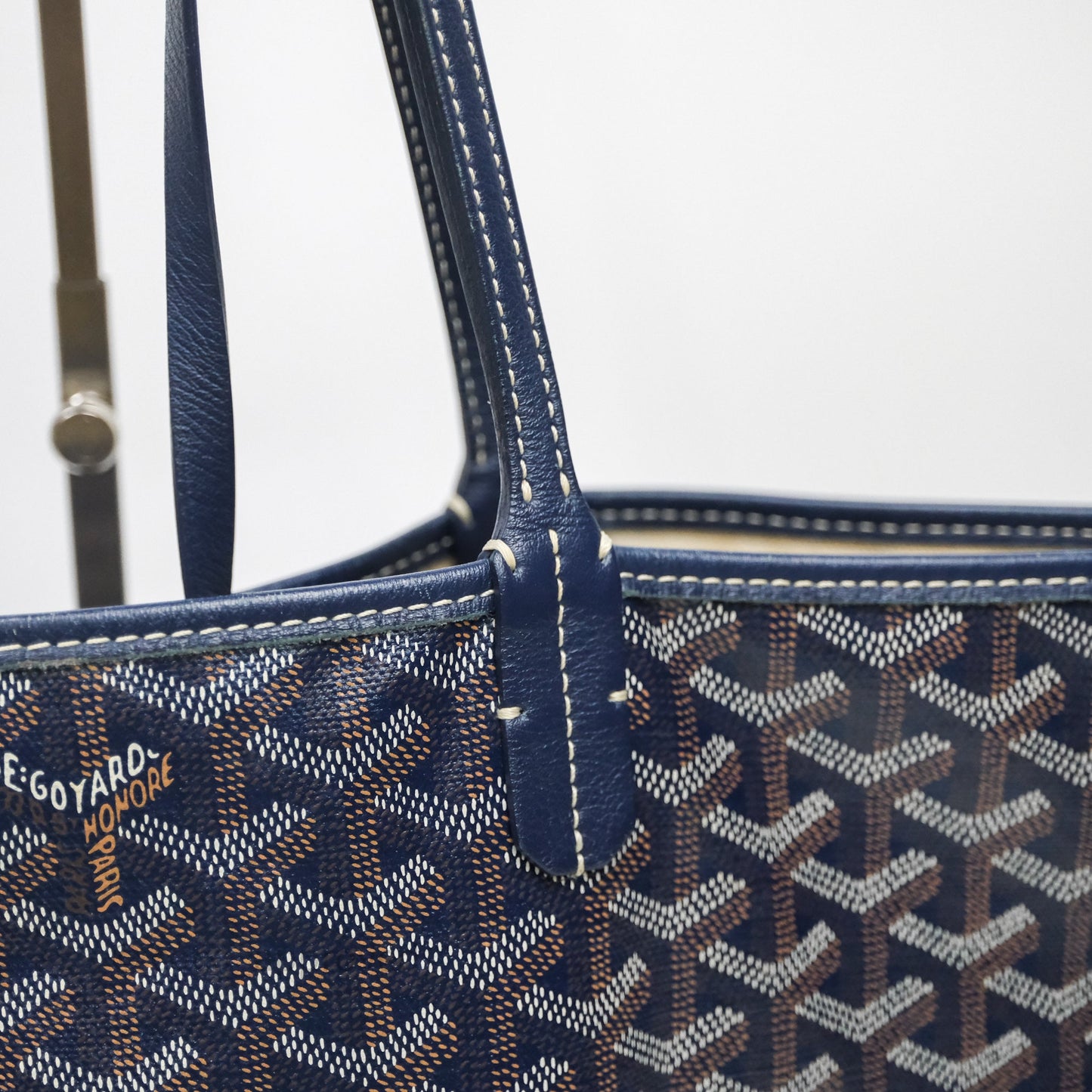 Goyard St Louis Tote PM Navy