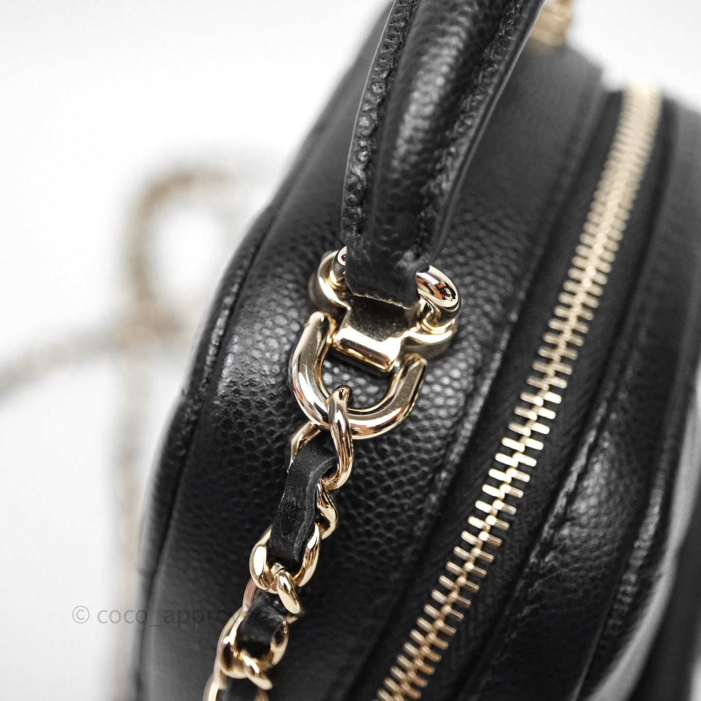 Chanel Classic Mini Backpack Black Caviar Gold Hardware