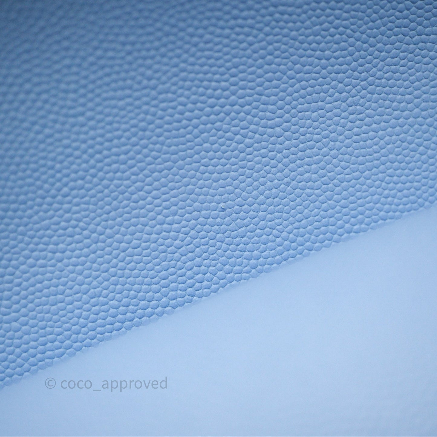 Chanel Small Classic Flap Quilted Sky Blue Caviar Gold Hardware