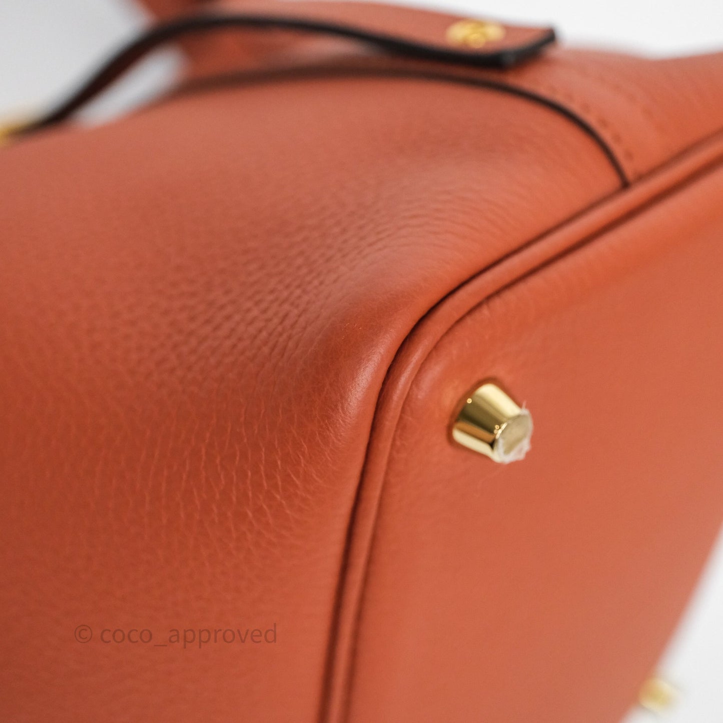 Hermès Picotin Lock 18 Cuivre 6C Taurillon Clemence Gold Hardware