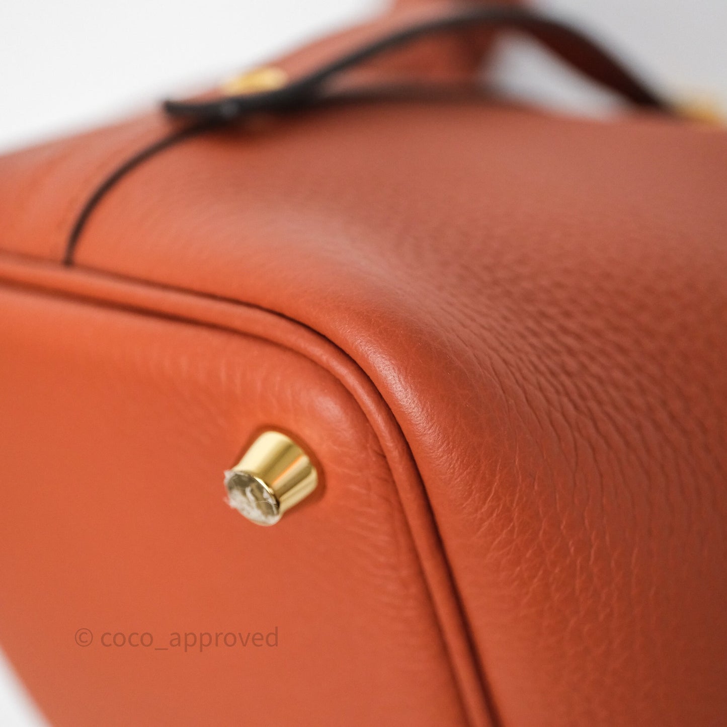 Hermès Picotin Lock 18 Cuivre 6C Taurillon Clemence Gold Hardware