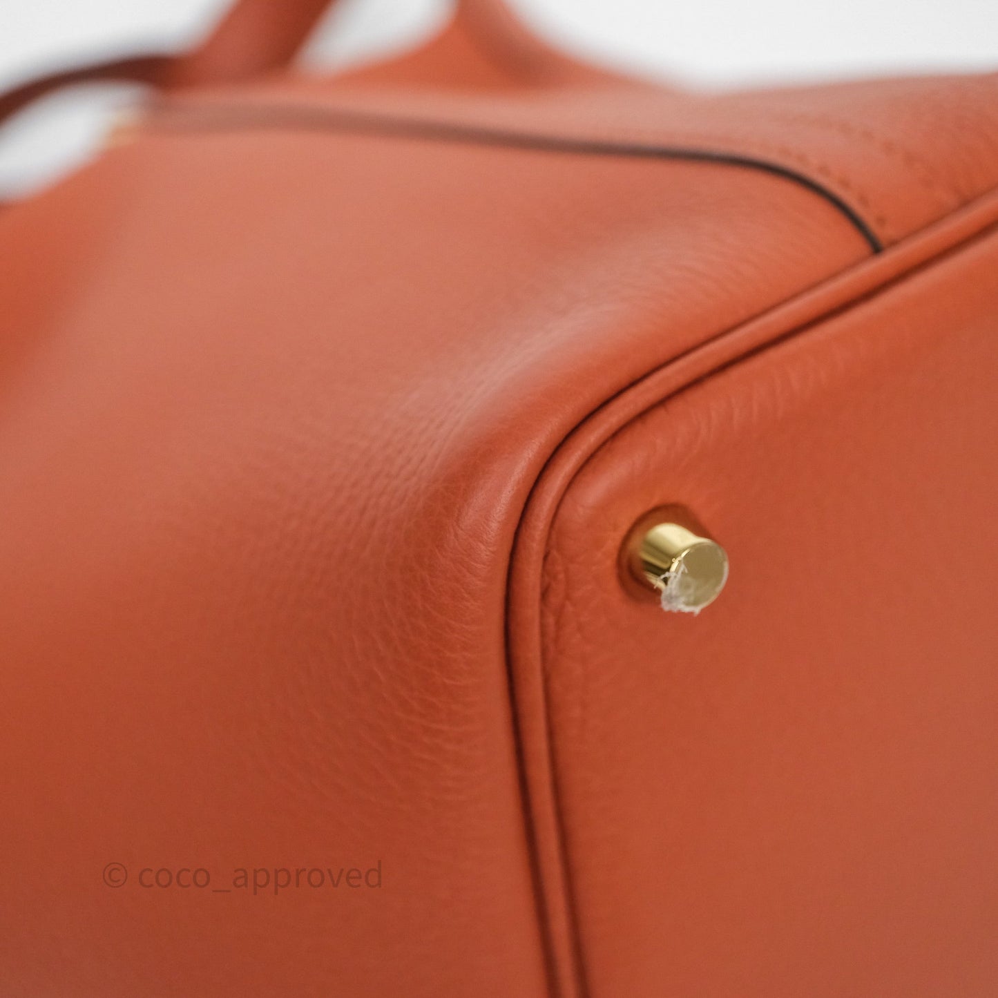 Hermès Picotin Lock 18 Cuivre 6C Taurillon Clemence Gold Hardware